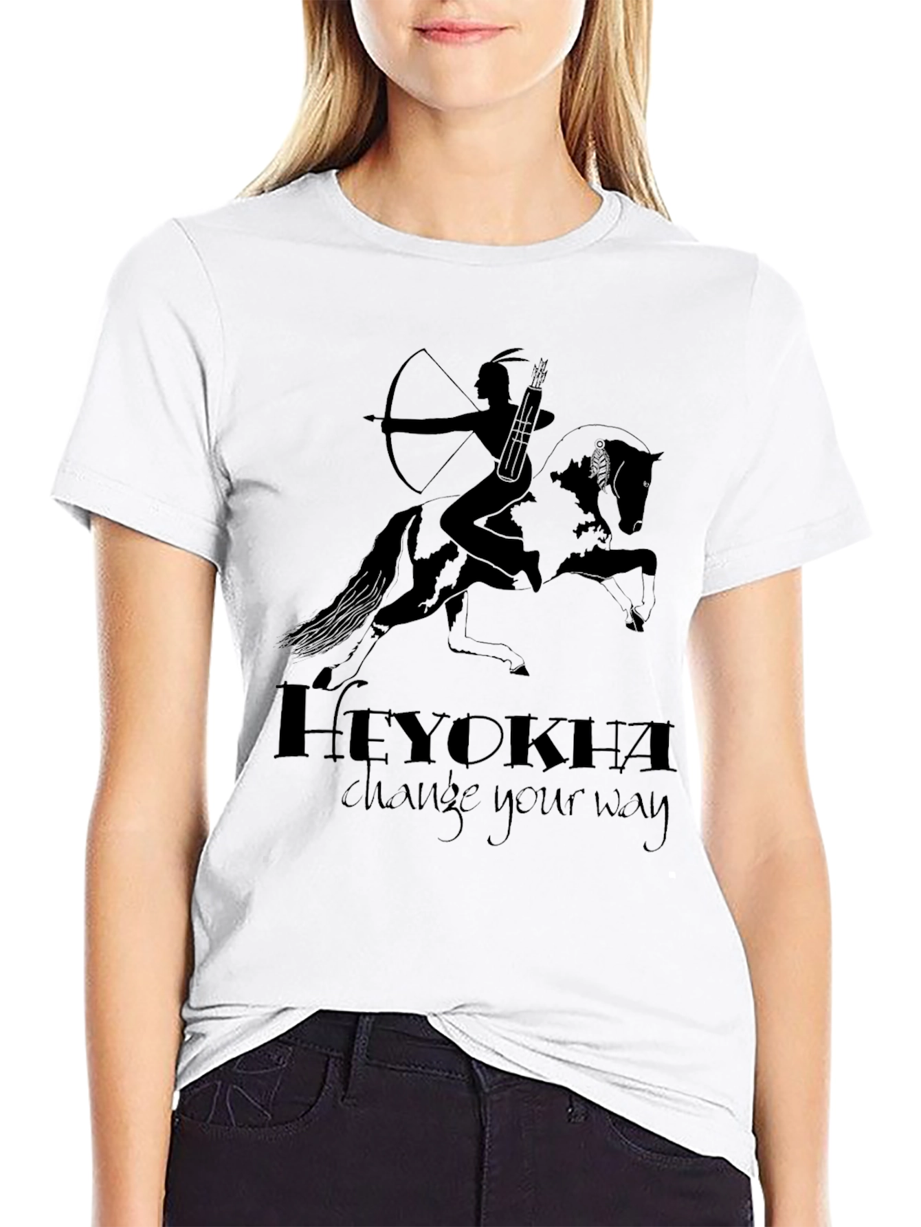 Heyokha Change Your Way Black T-Shirt