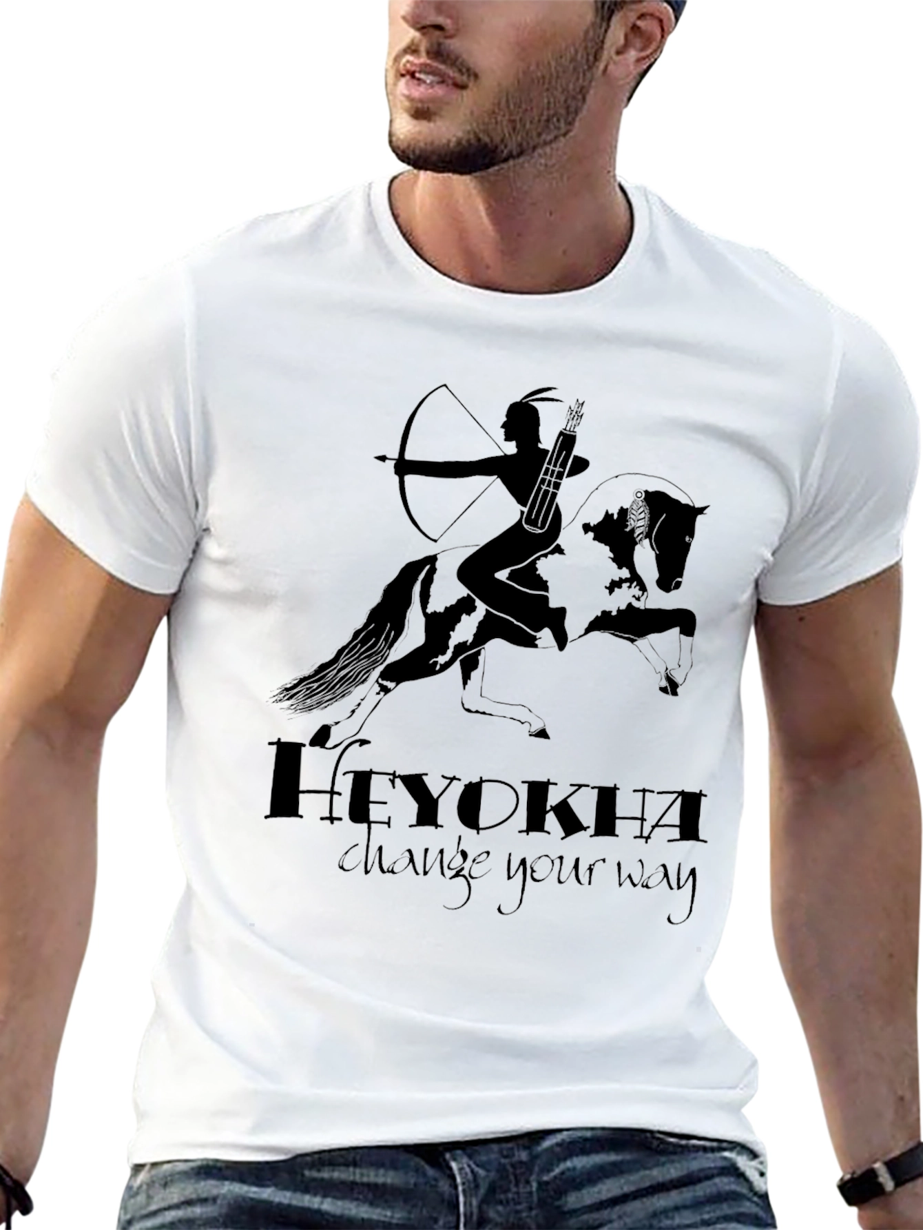 Heyokha Change Your Way Black T-Shirt