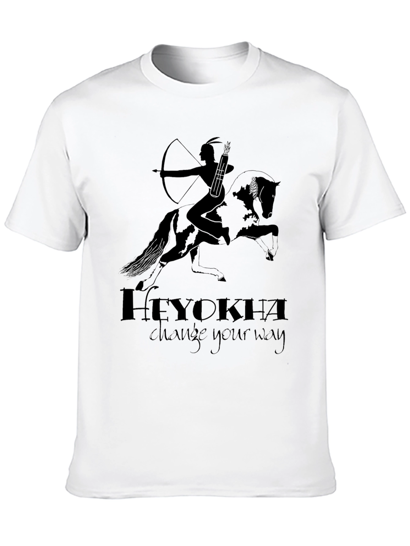 Heyokha Change Your Way Black T-Shirt