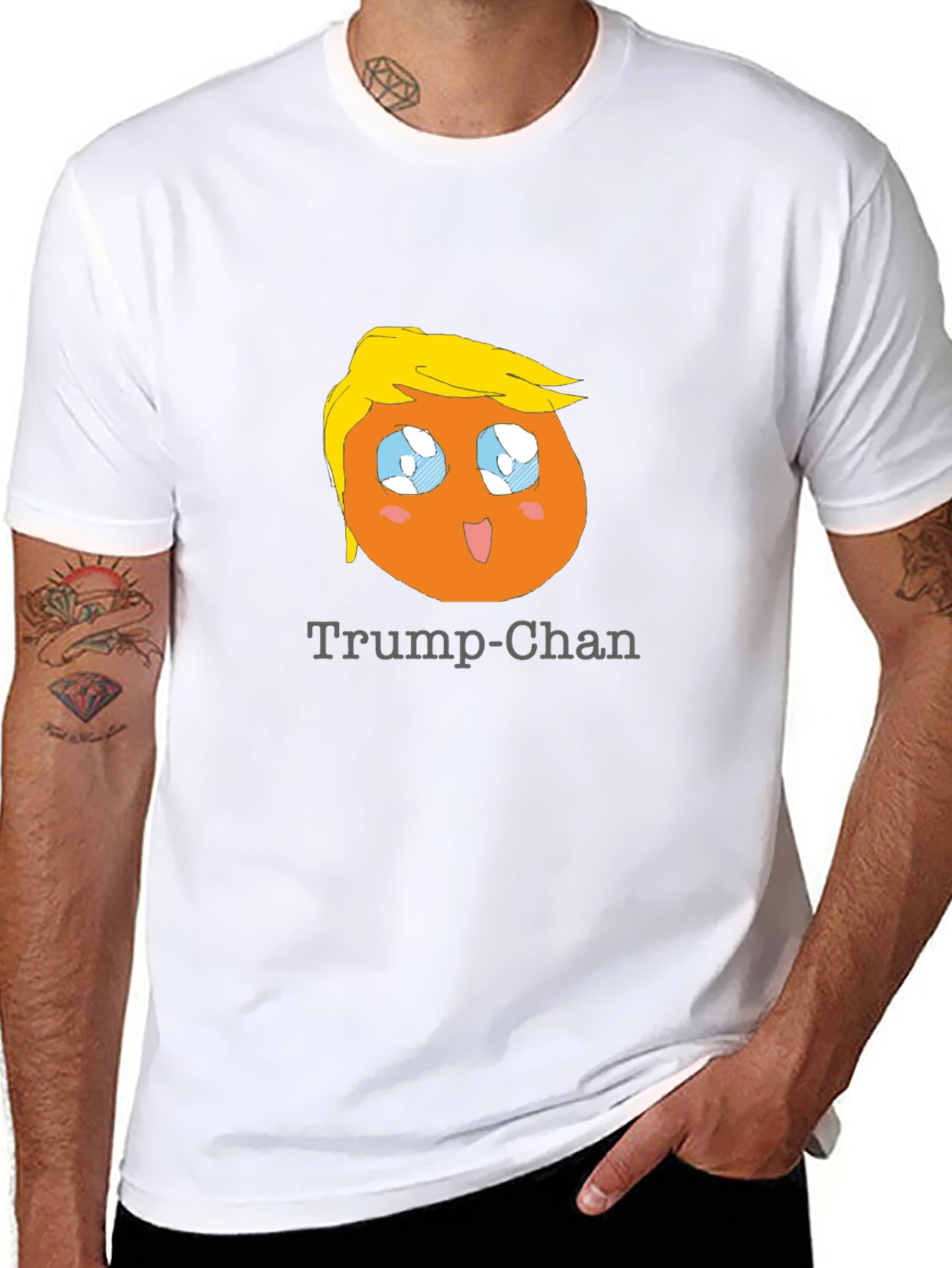 Trump-Chan T-Shirt - Anime Political Humor Tee