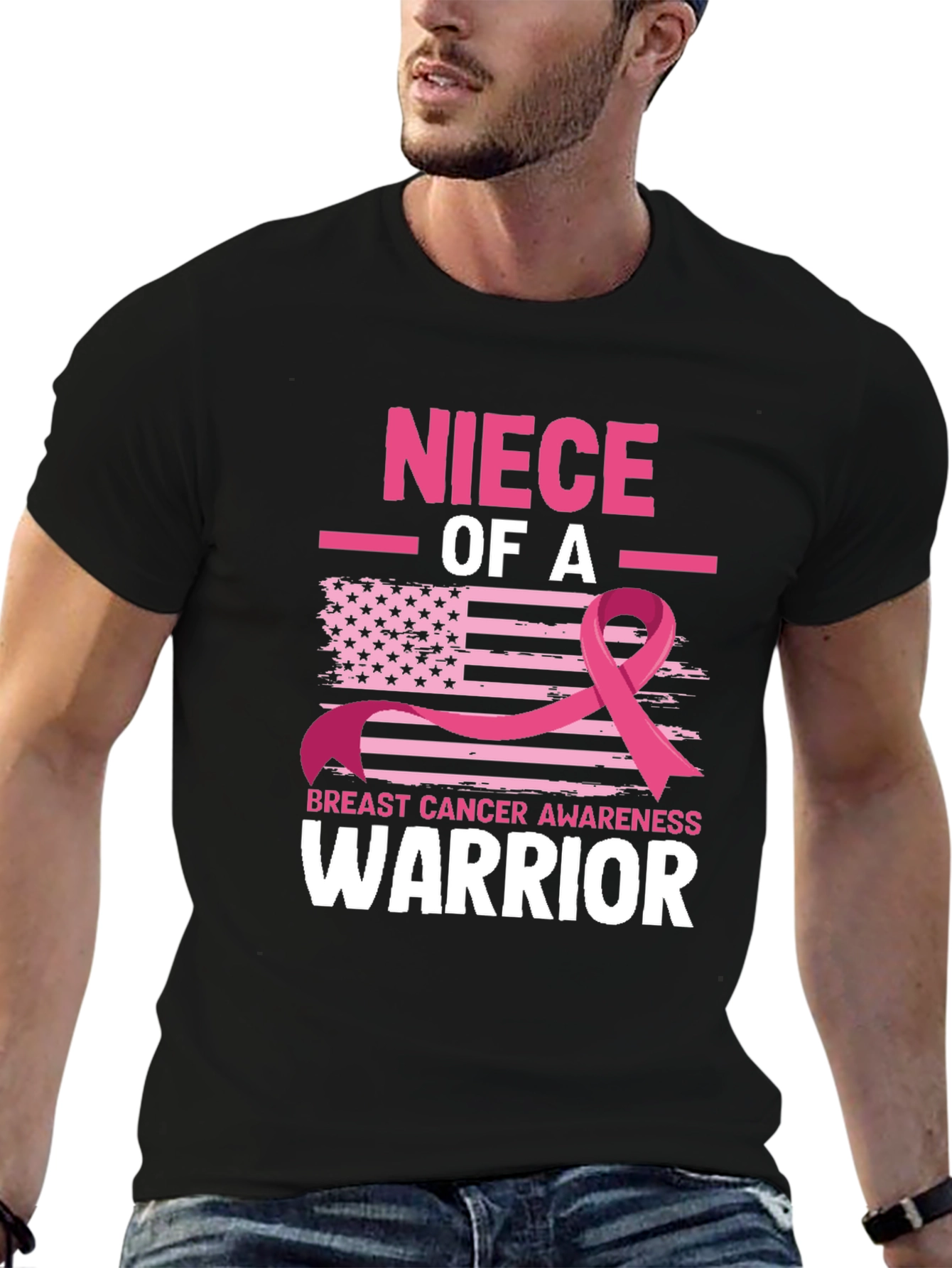 Niece of a Breast Cancer Warrior T-Shirt