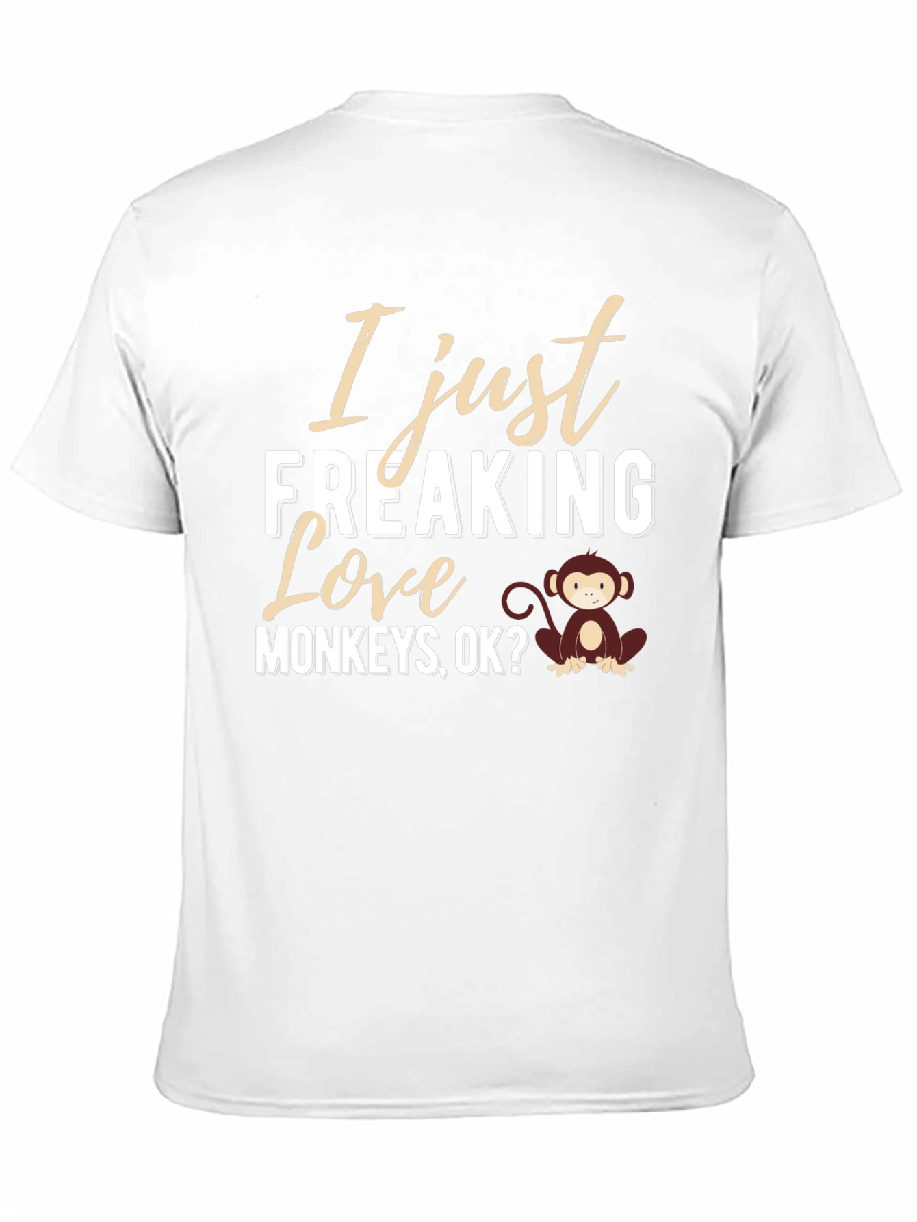 I Love Monkeys Graphic Tee