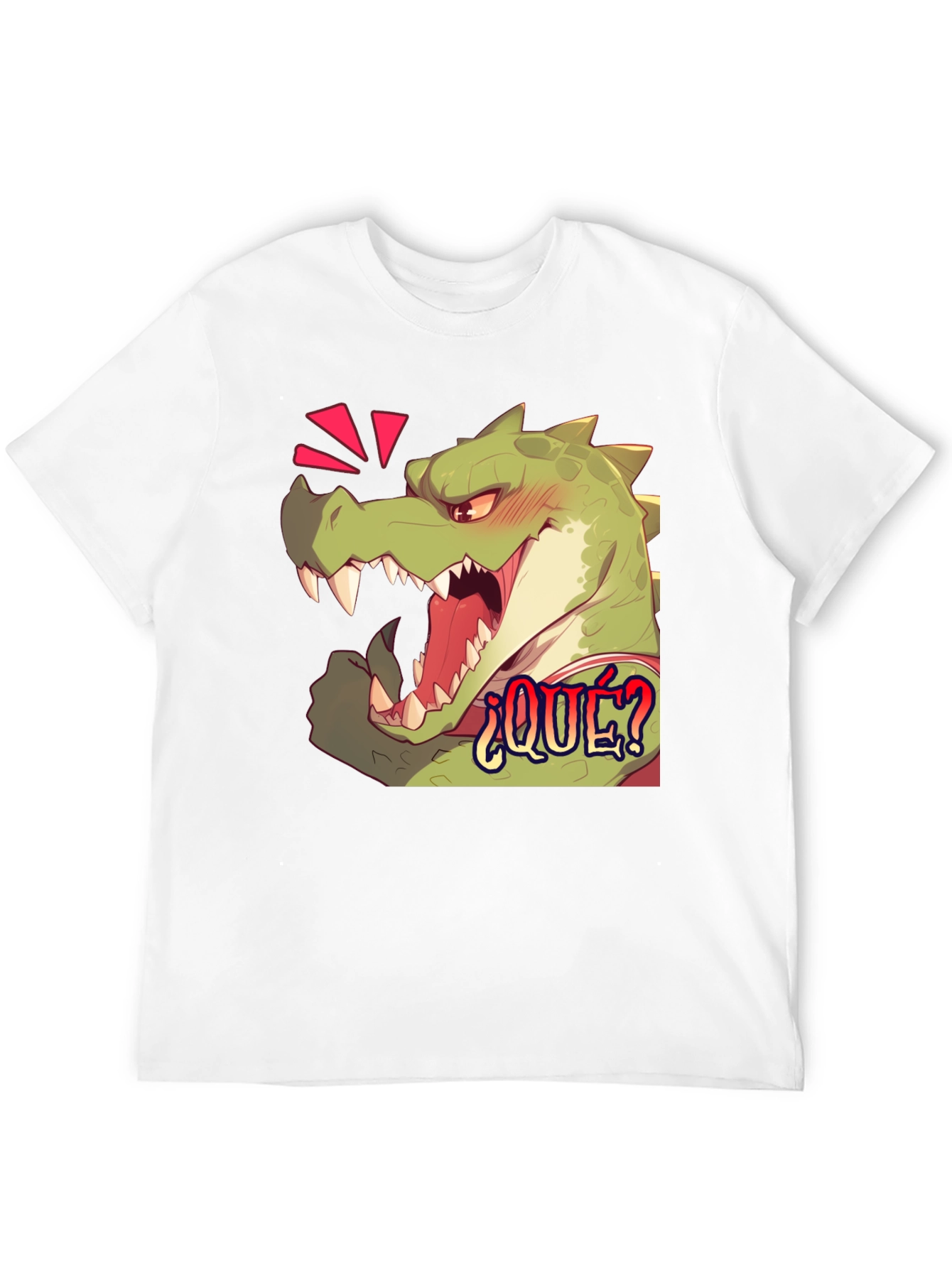 Funny Alligator ¿QUÉ? Graphic T-Shirt