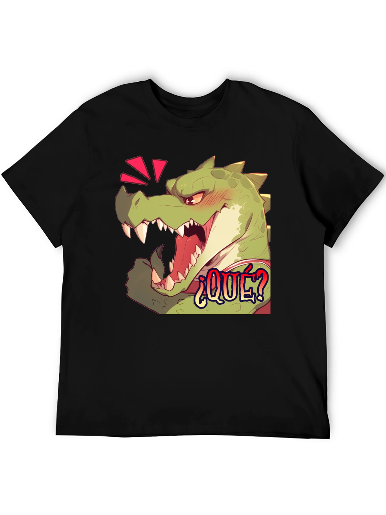 Funny Alligator ¿QUÉ? Graphic T-Shirt