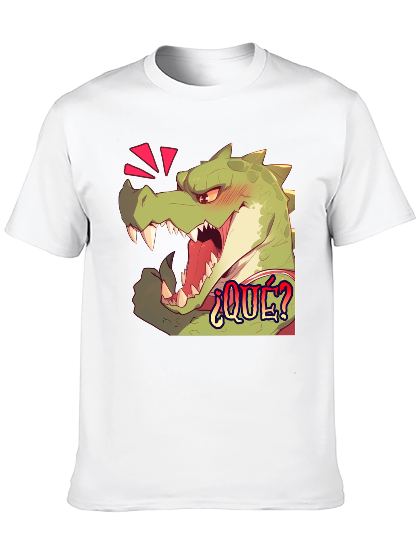 Funny Alligator ¿QUÉ? Graphic T-Shirt