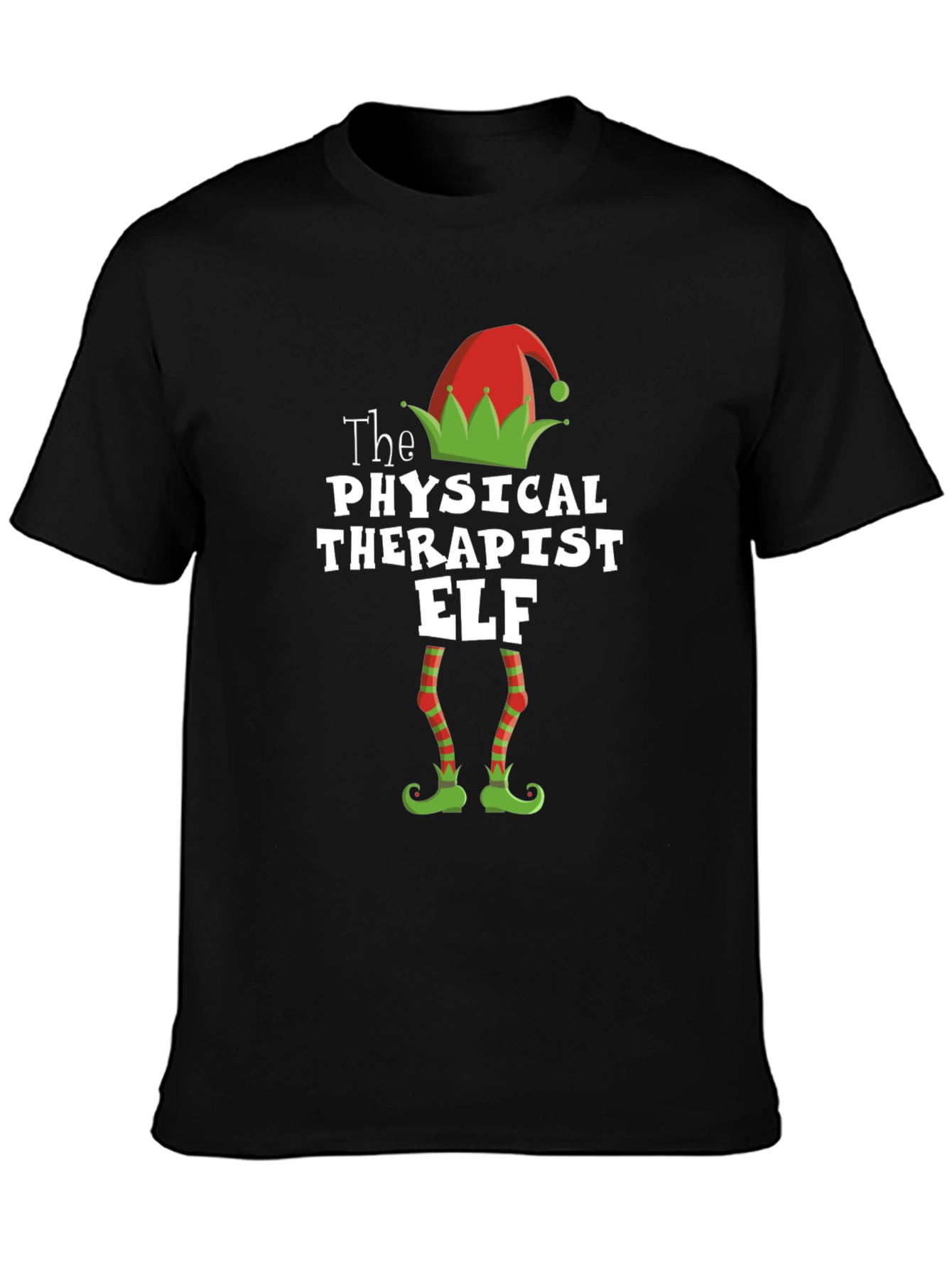Physical Therapist Elf Christmas T-Shirt