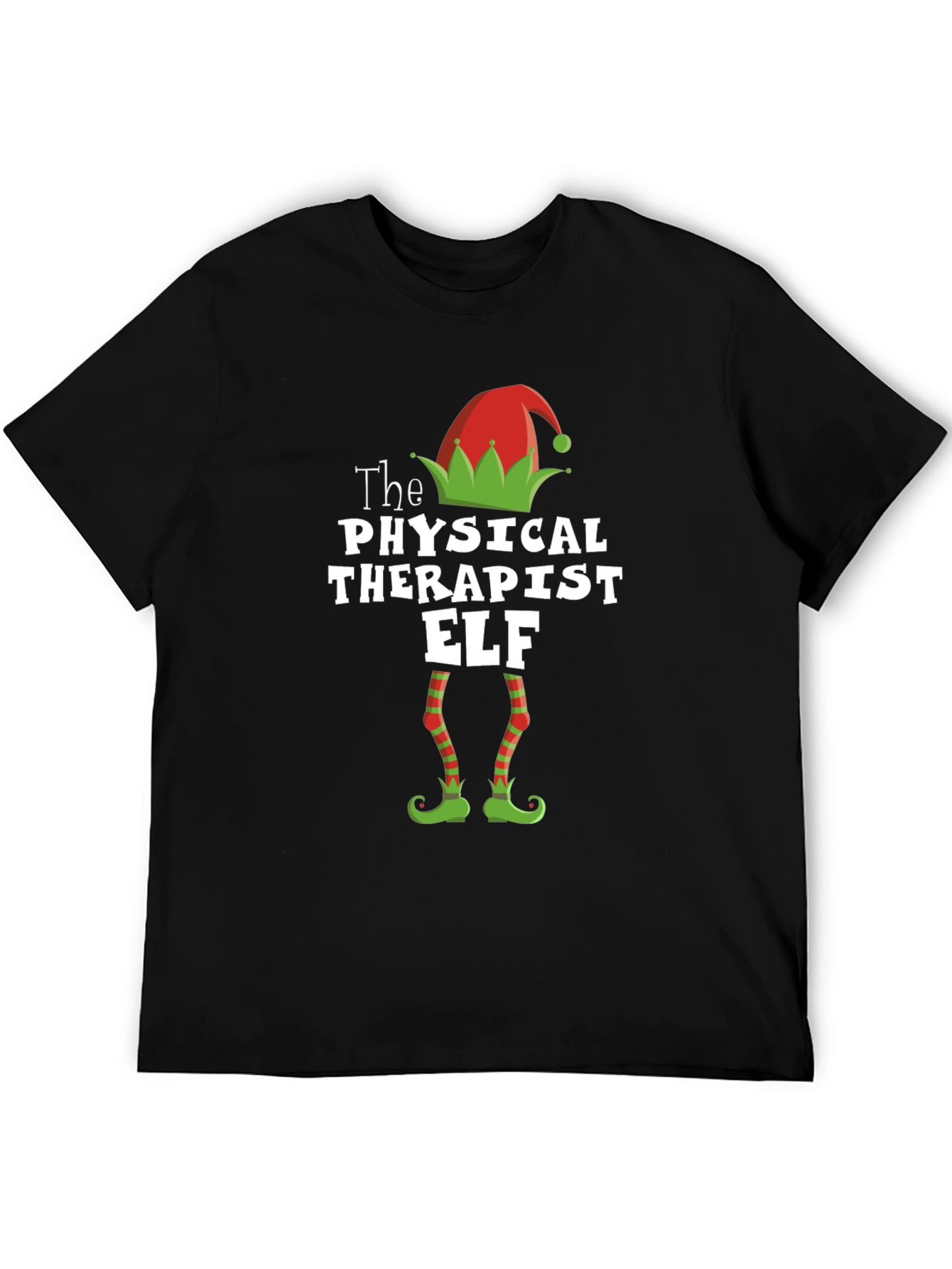 Physical Therapist Elf Christmas T-Shirt