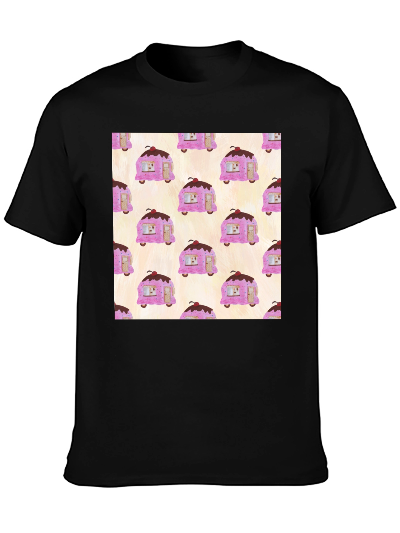 Novelty Ice Cream Camper T-Shirt