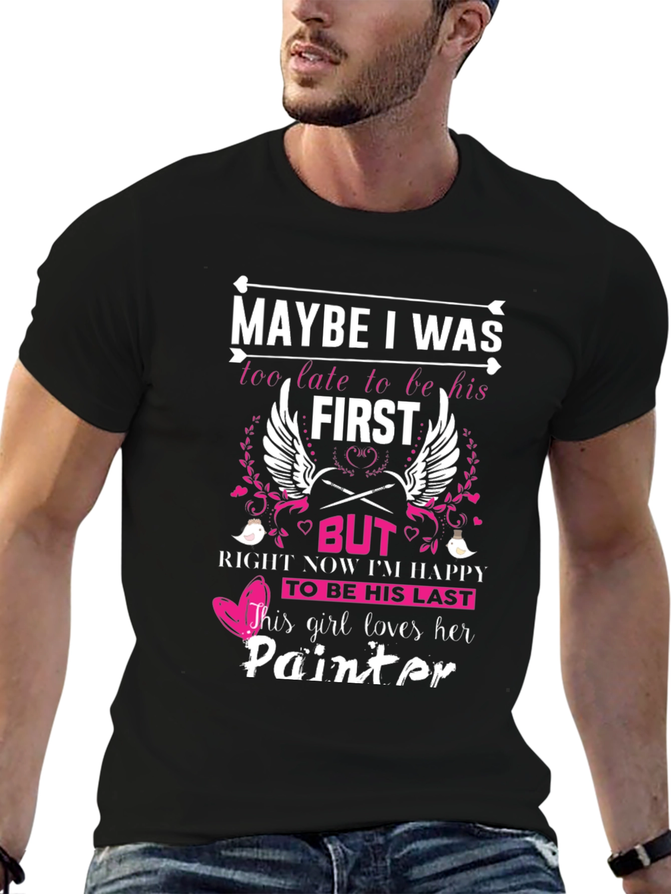 Painters Girl T-Shirt - Maybe I Was First