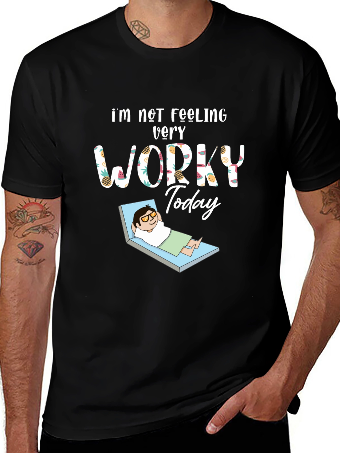 Worky Today Graphic T-Shirt