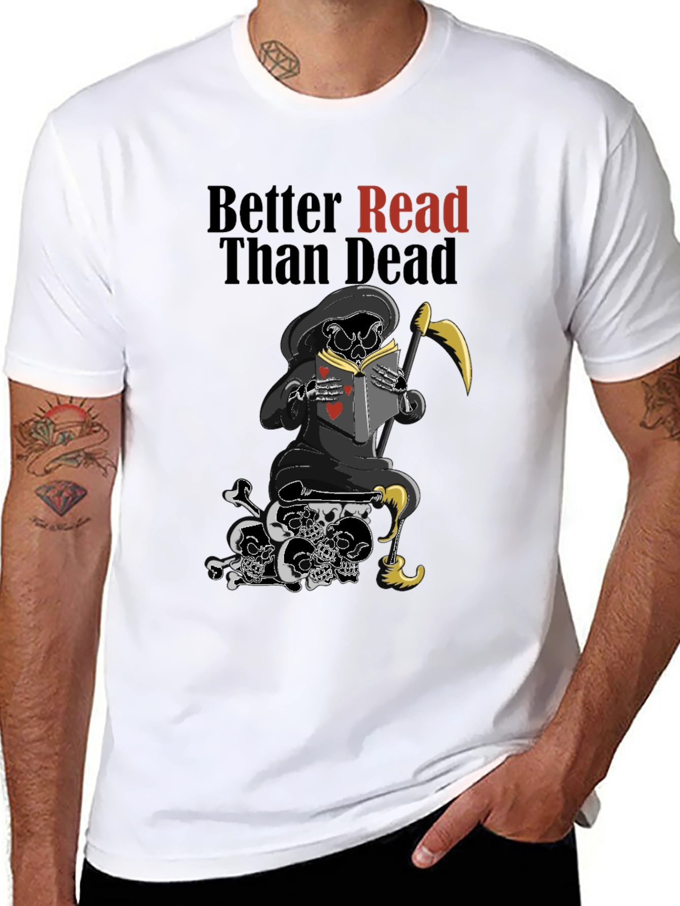 Better Read Than Dead Graphic T-Shirt
