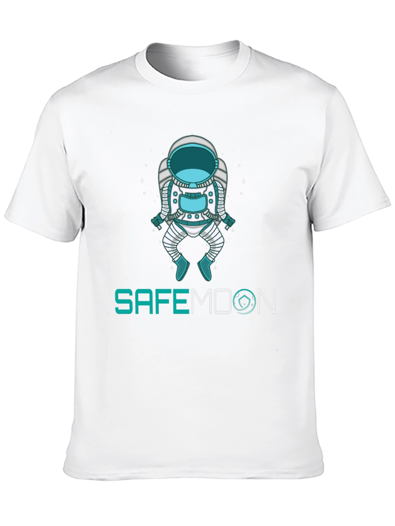 SafeMoon Astronaut Graphic Tee - Black Crypto T-Shirt