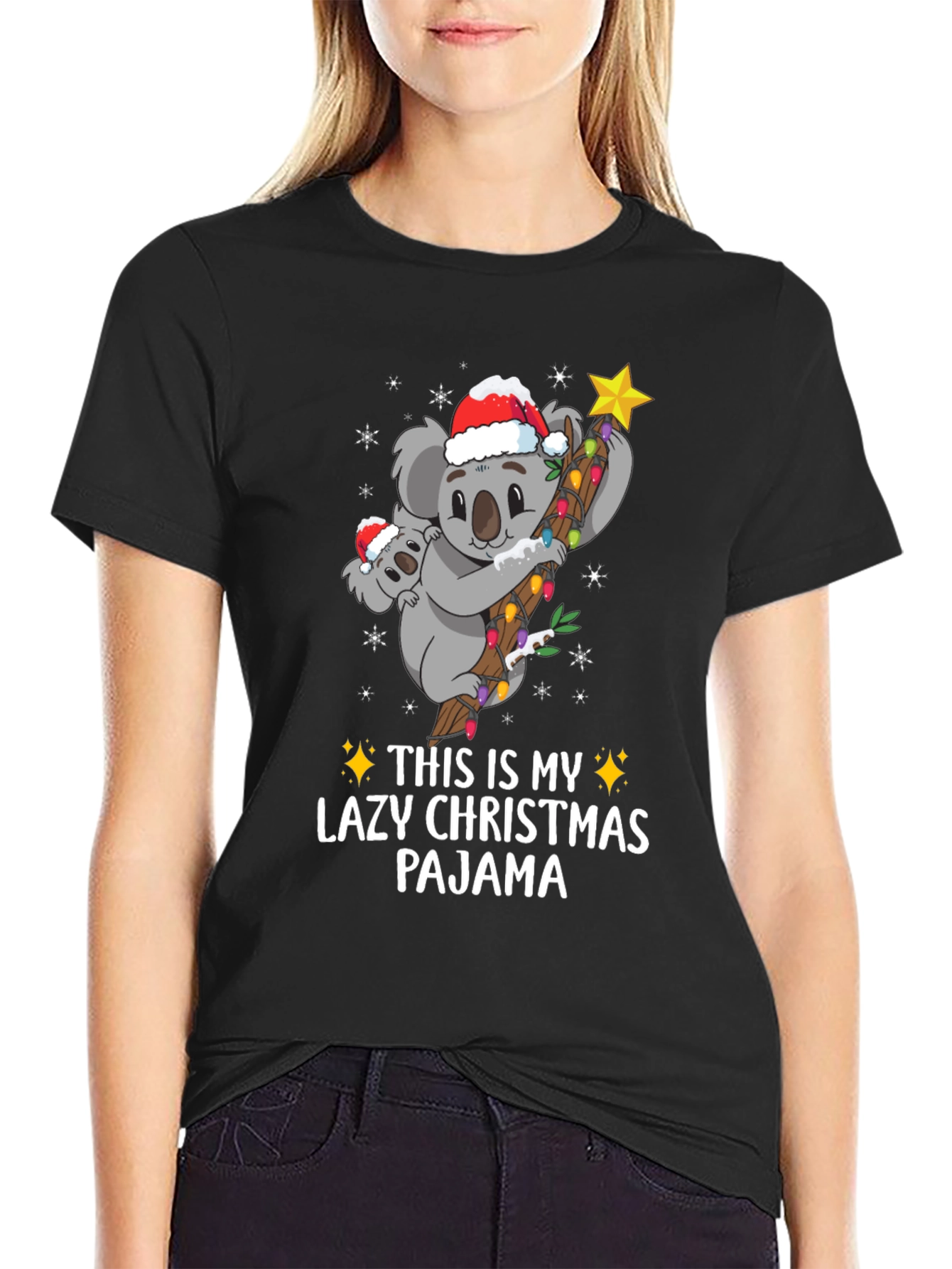 Koala Christmas Pajama T-Shirt
