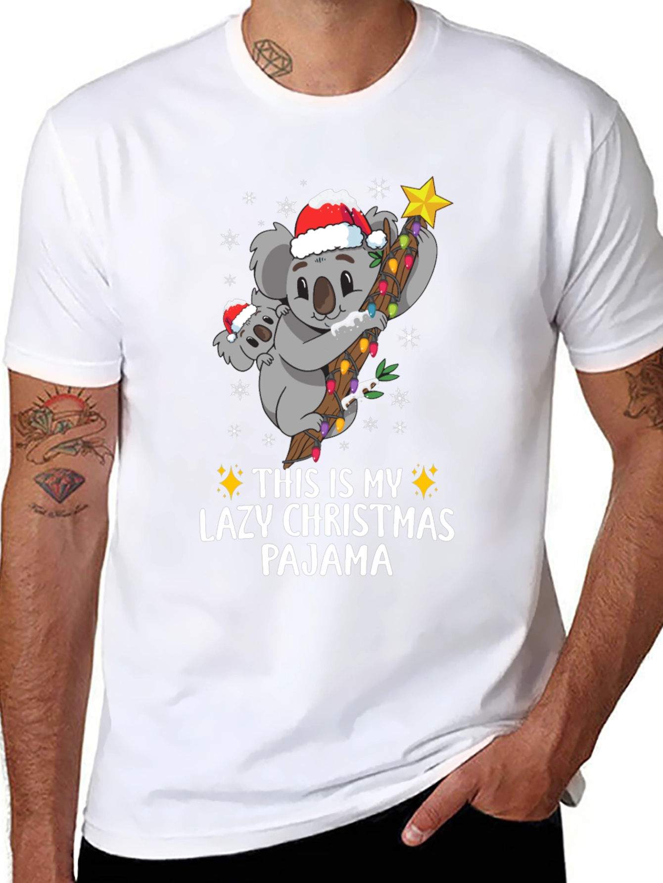Koala Christmas Pajama T-Shirt