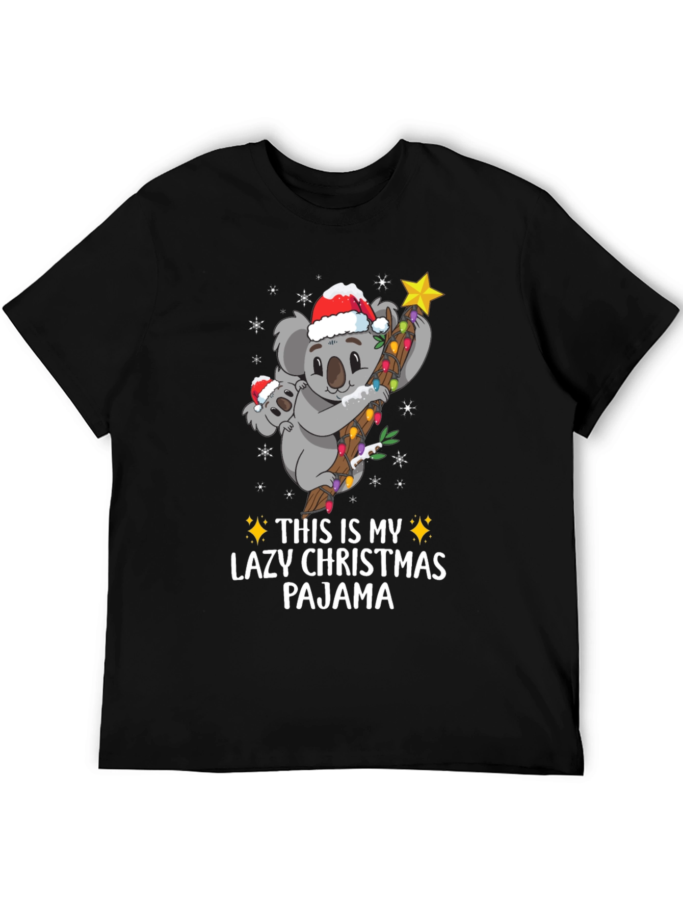 Koala Christmas Pajama T-Shirt