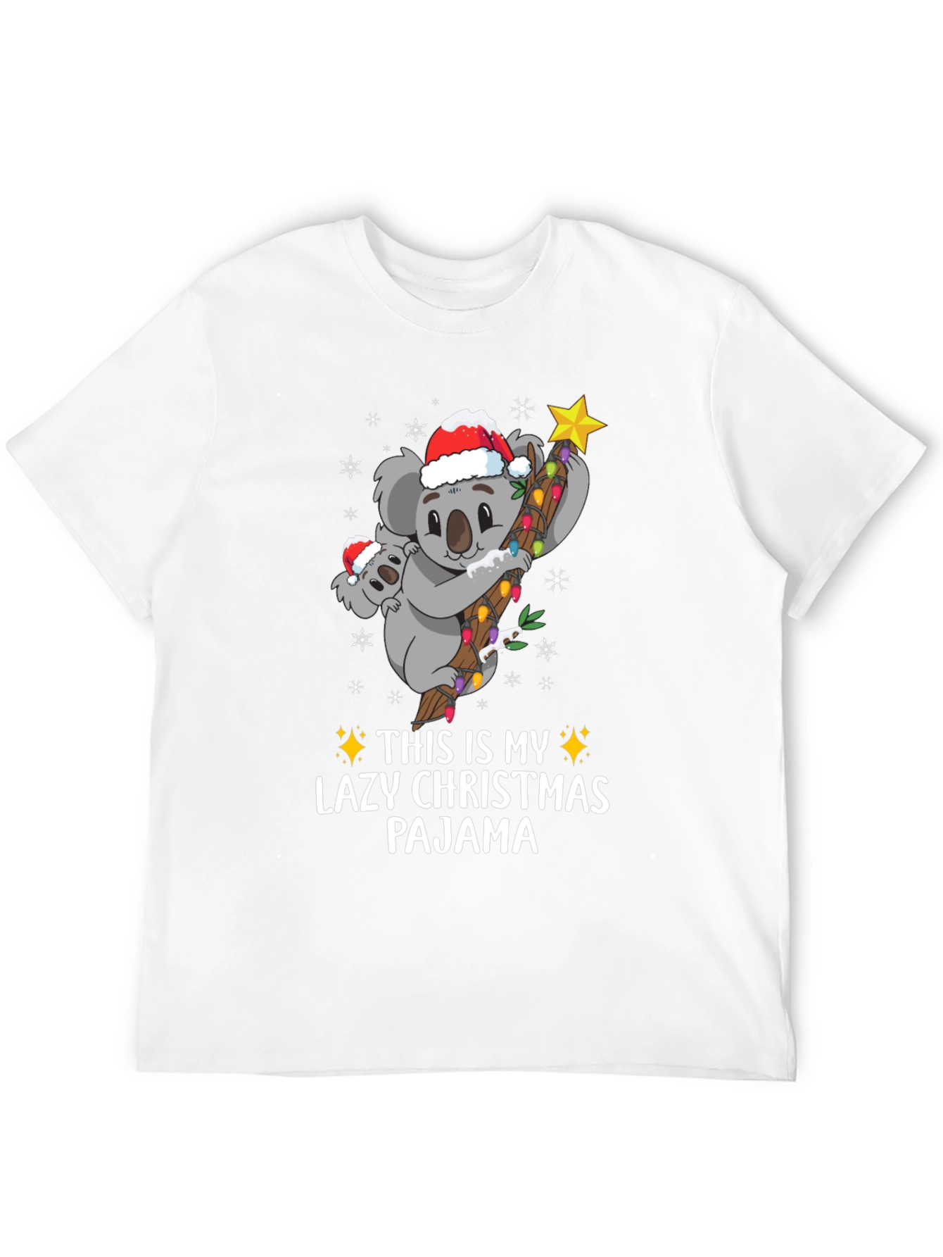 Koala Christmas Pajama T-Shirt