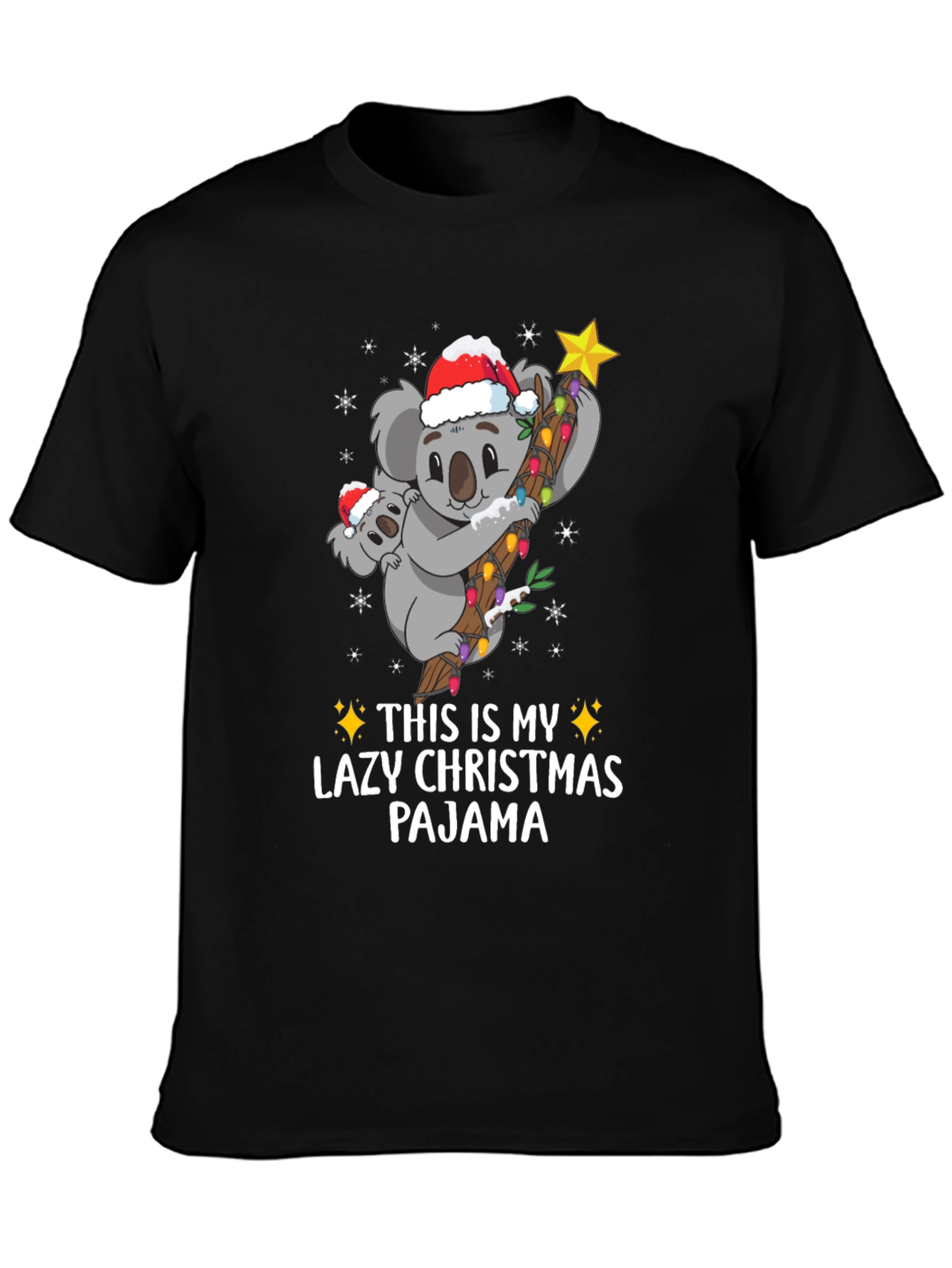 Koala Christmas Pajama T-Shirt