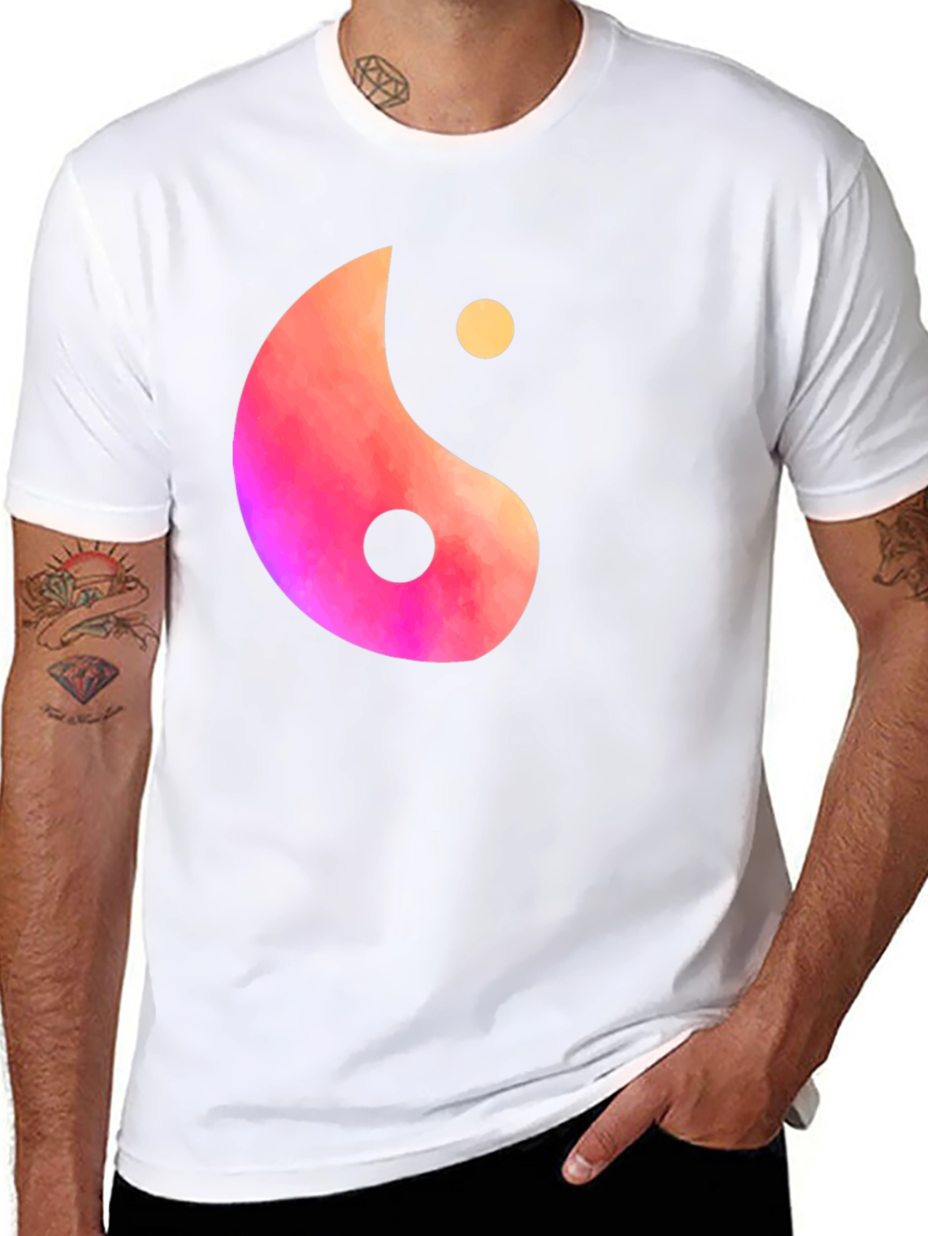 Yin Yang Graphic Tee - Harmony & Balance