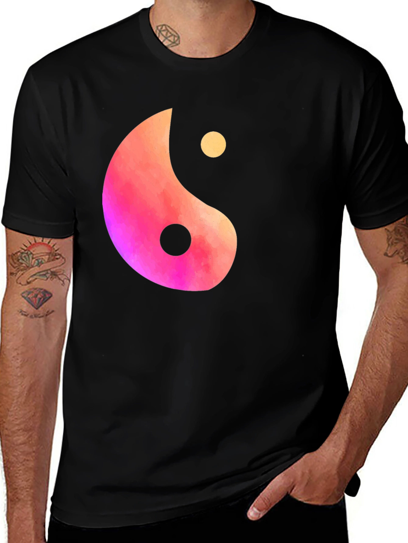 Yin Yang Graphic Tee - Harmony & Balance