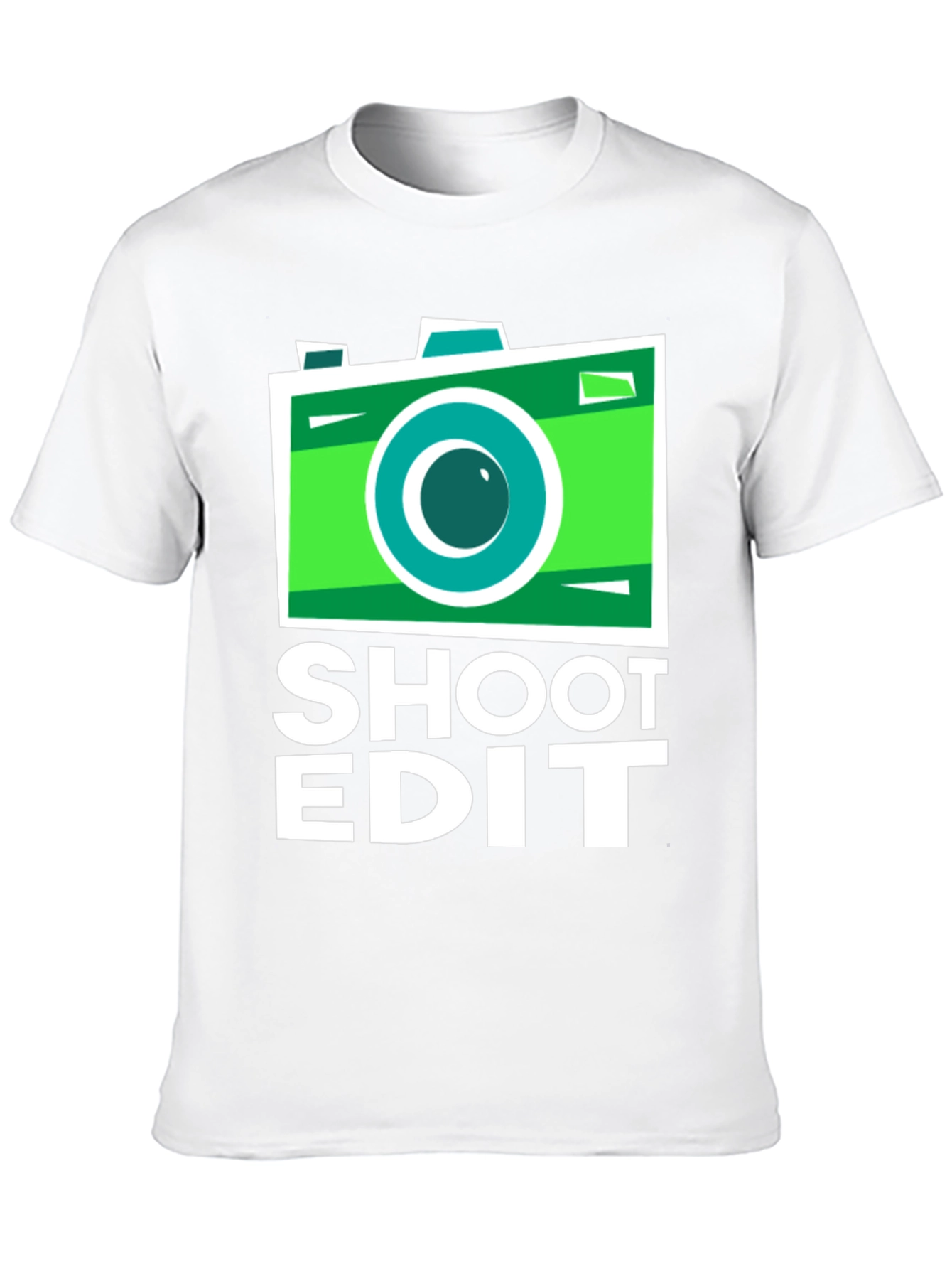 Shoot Edit Camera Graphic Tee