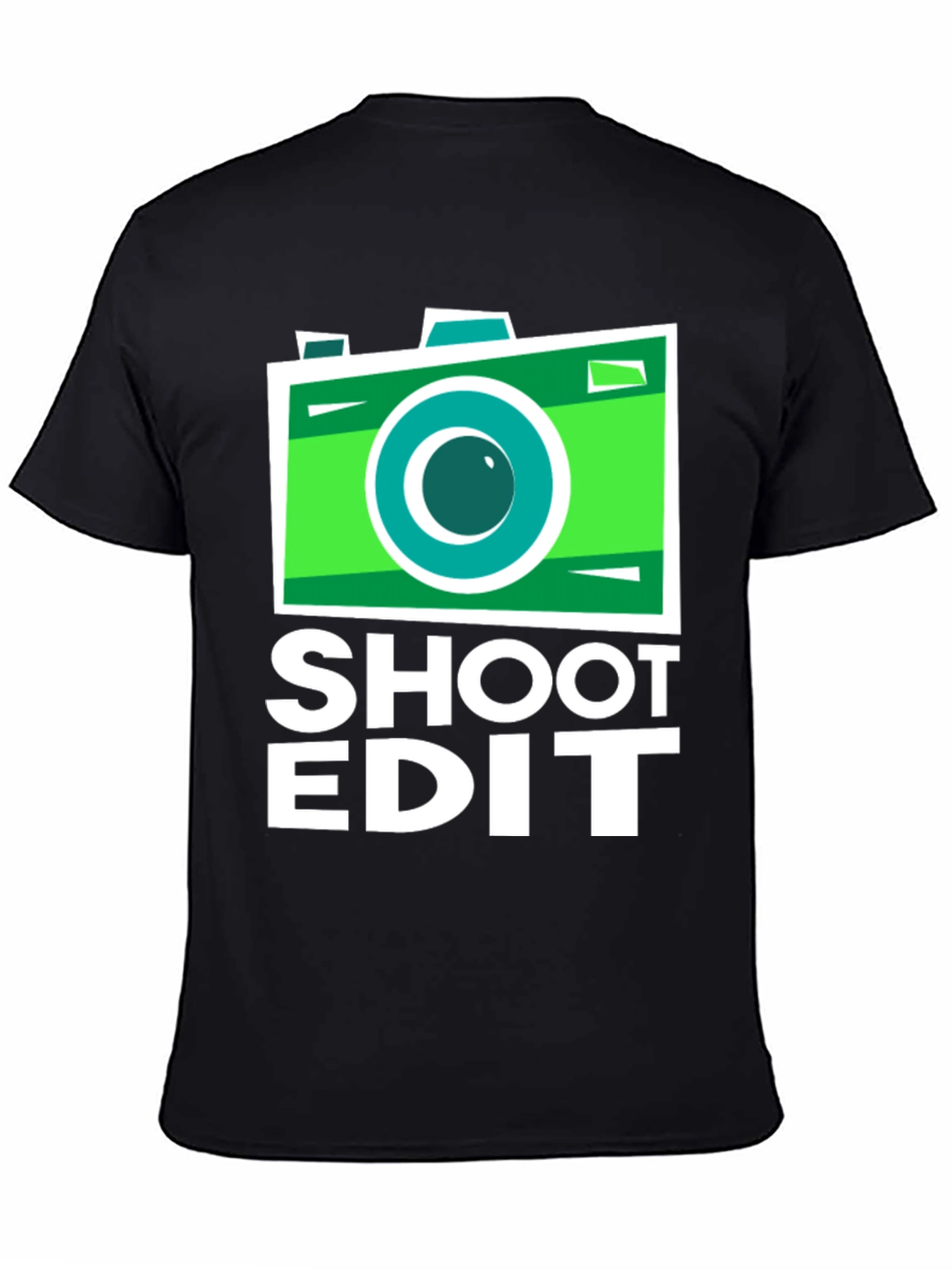 Shoot Edit Camera Graphic Tee