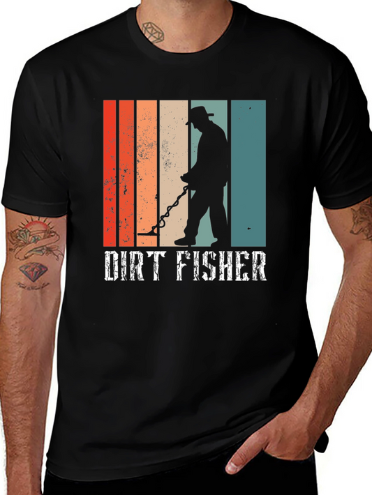 Dirt Fisher T-Shirt - Metal Detecting Tee