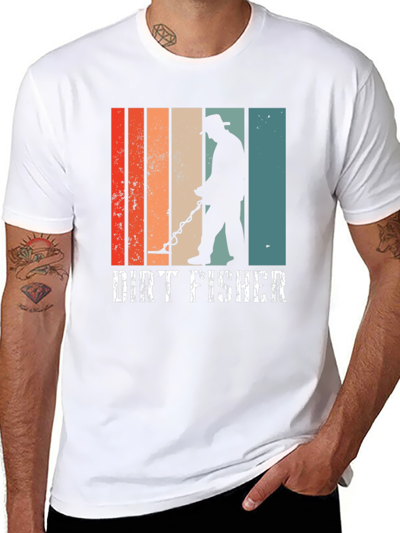 Dirt Fisher T-Shirt - Metal Detecting Tee