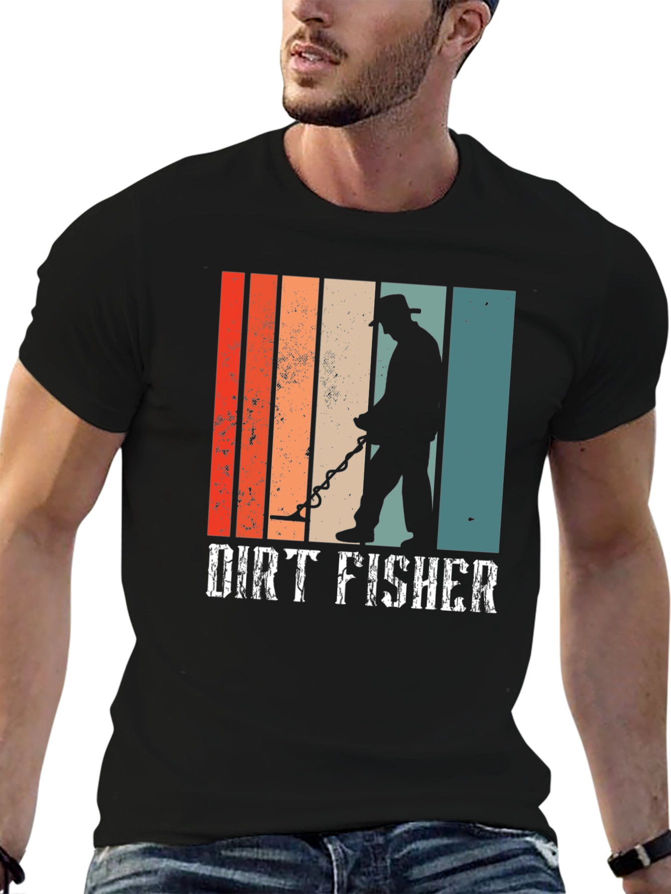 Dirt Fisher T-Shirt - Metal Detecting Tee