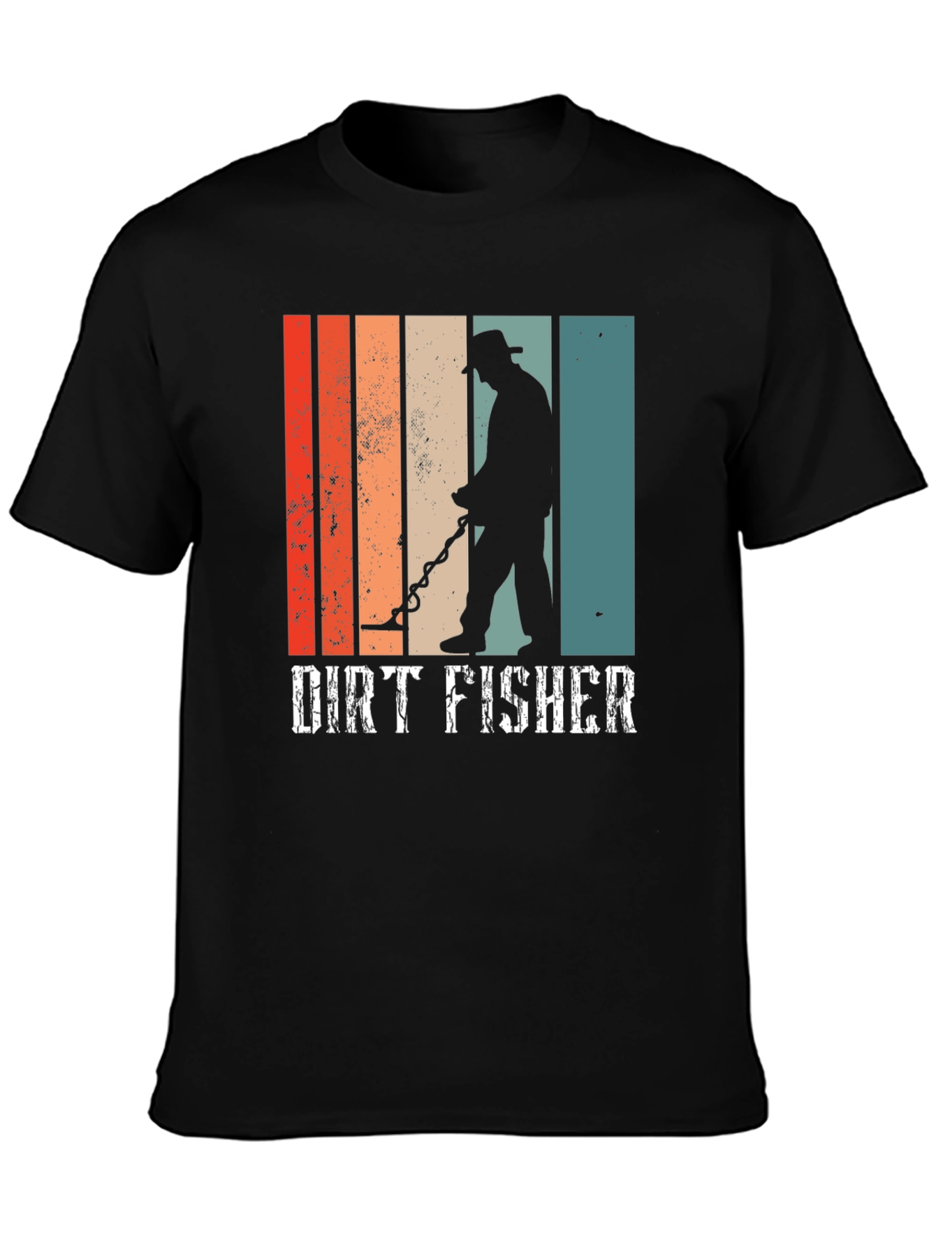 Dirt Fisher T-Shirt - Metal Detecting Tee