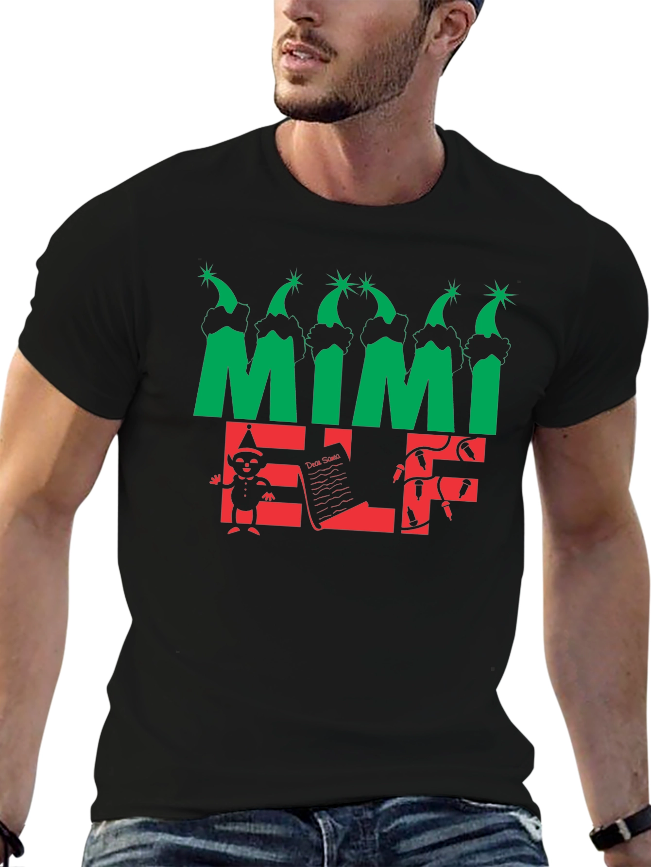 MIMI Elf T-Shirt - Holiday Christmas Tee
