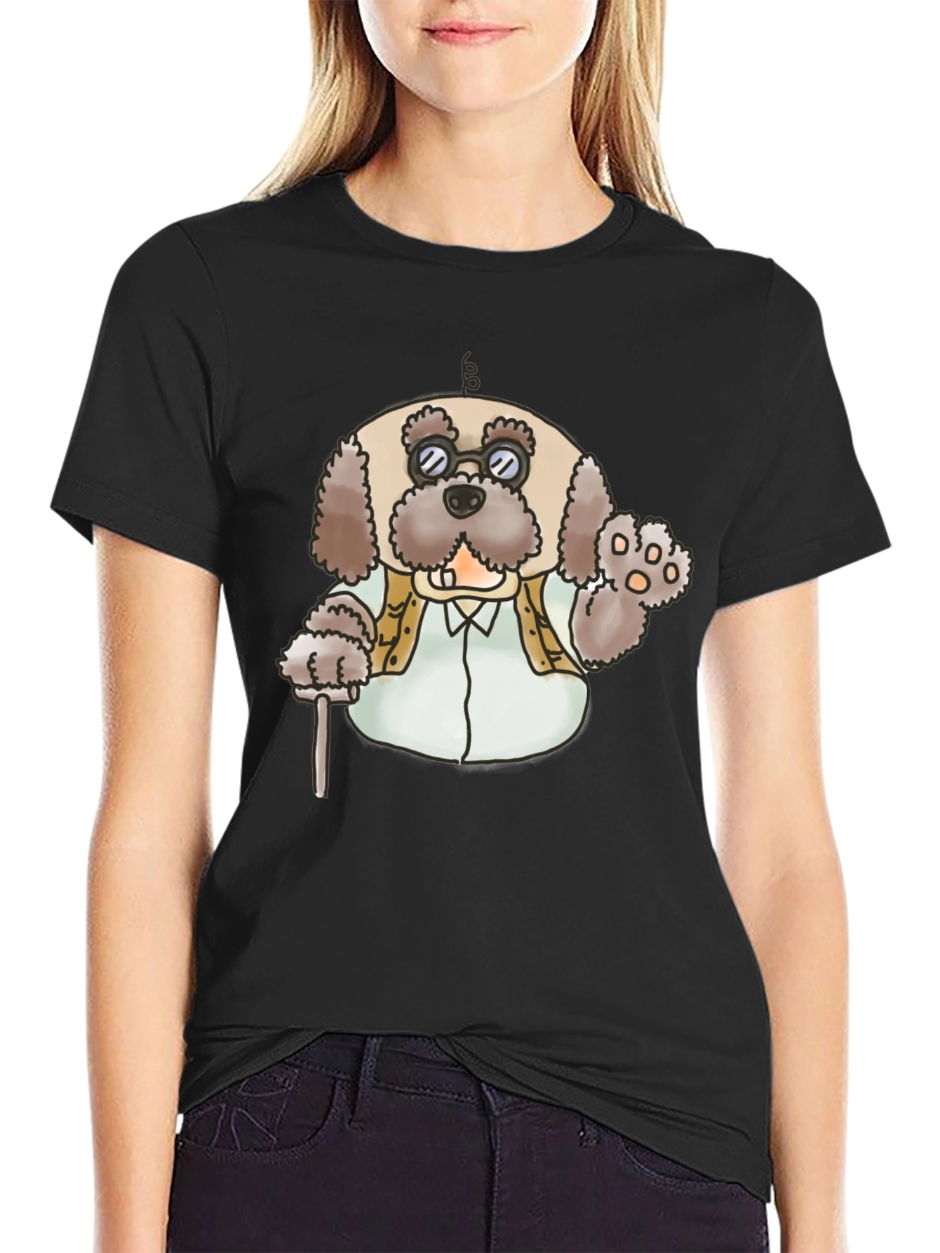 Cartoon Dog T-Shirt: Cute Animal Graphic Tee