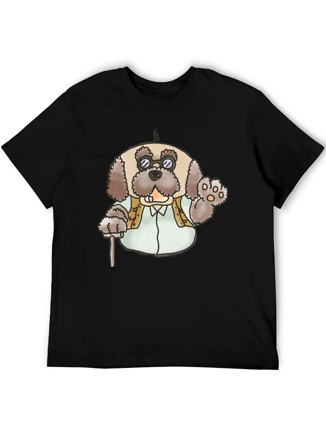 Cartoon Dog T-Shirt: Cute Animal Graphic Tee