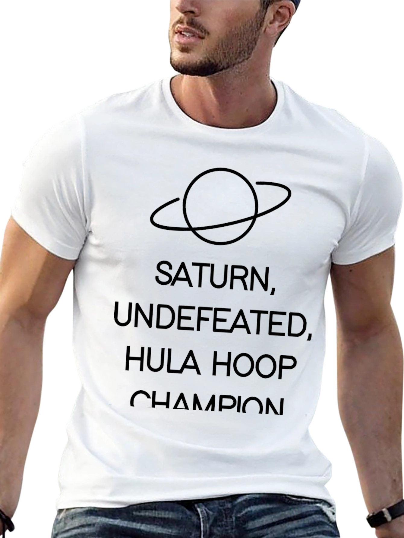 Saturn Hula Hoop Champion T-Shirt