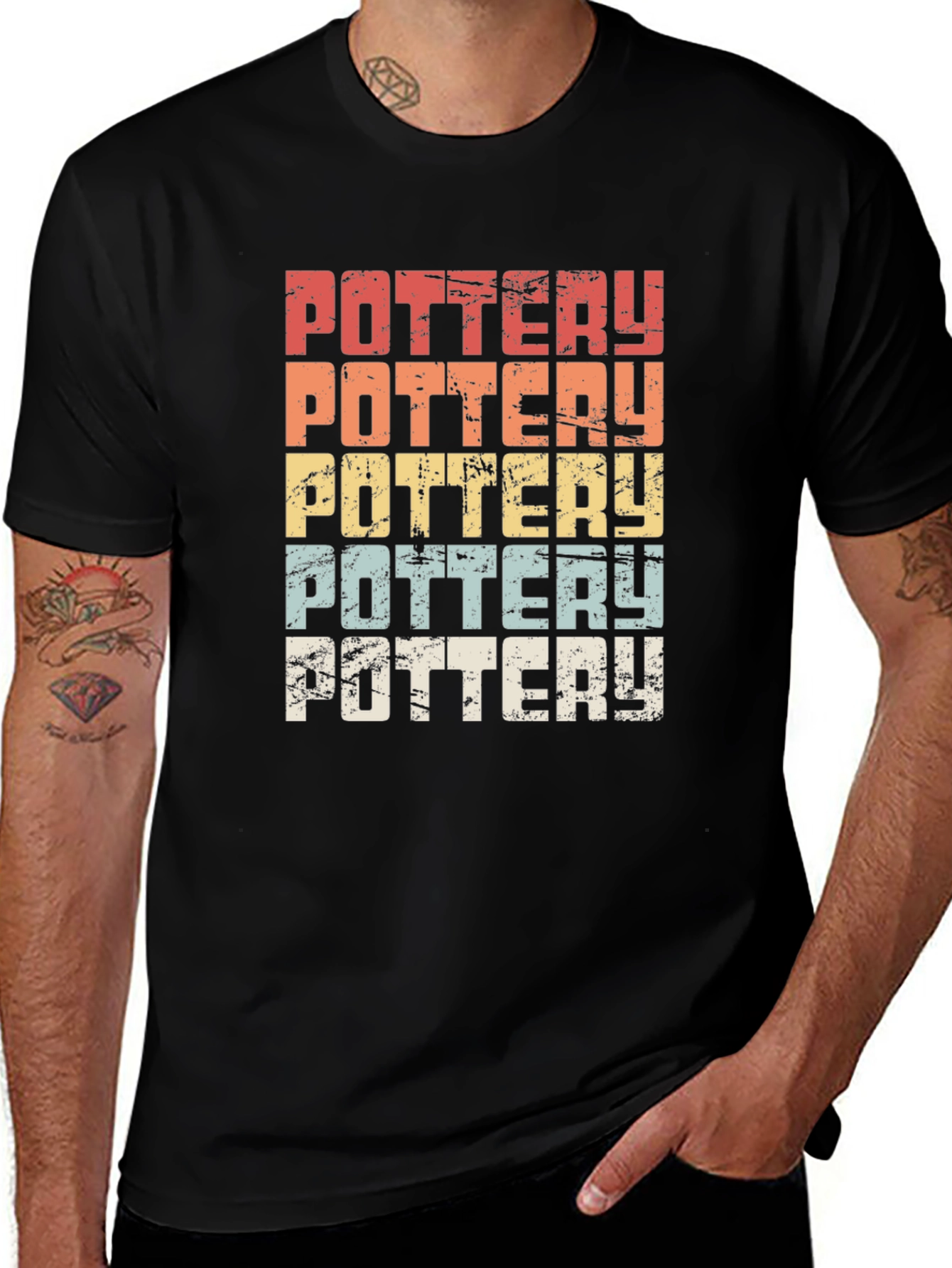 Retro Pottery T-Shirt - Stylish & Unique!