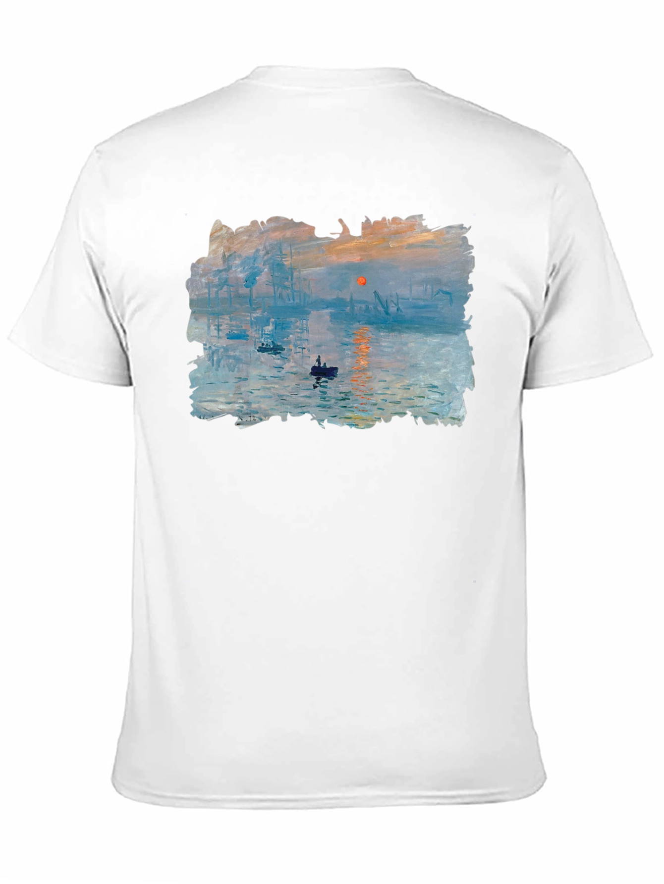 Impression Sunrise T-Shirt: Claude Monet Art Tee