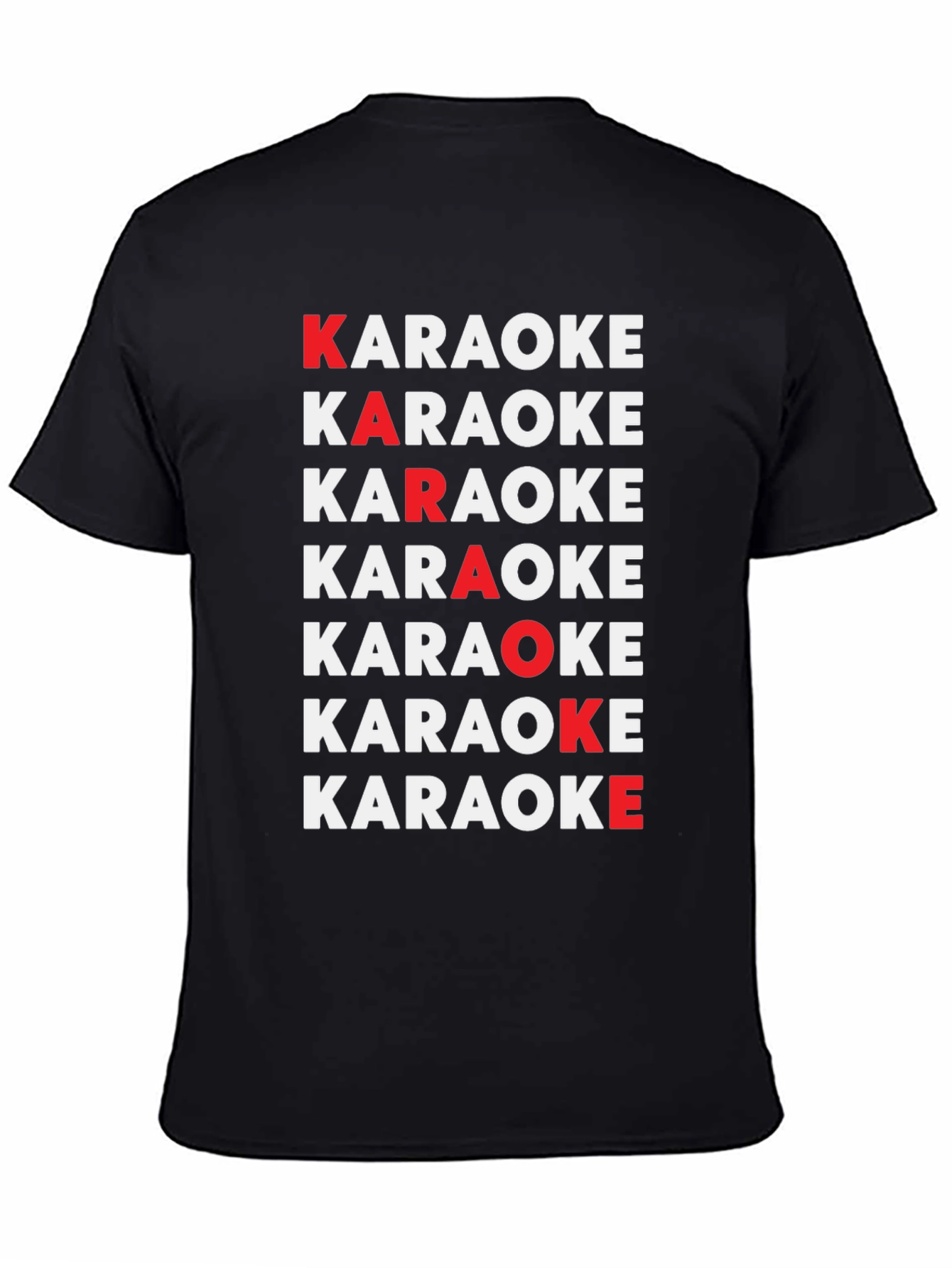 Karaoke Repeated Graphic T-Shirt