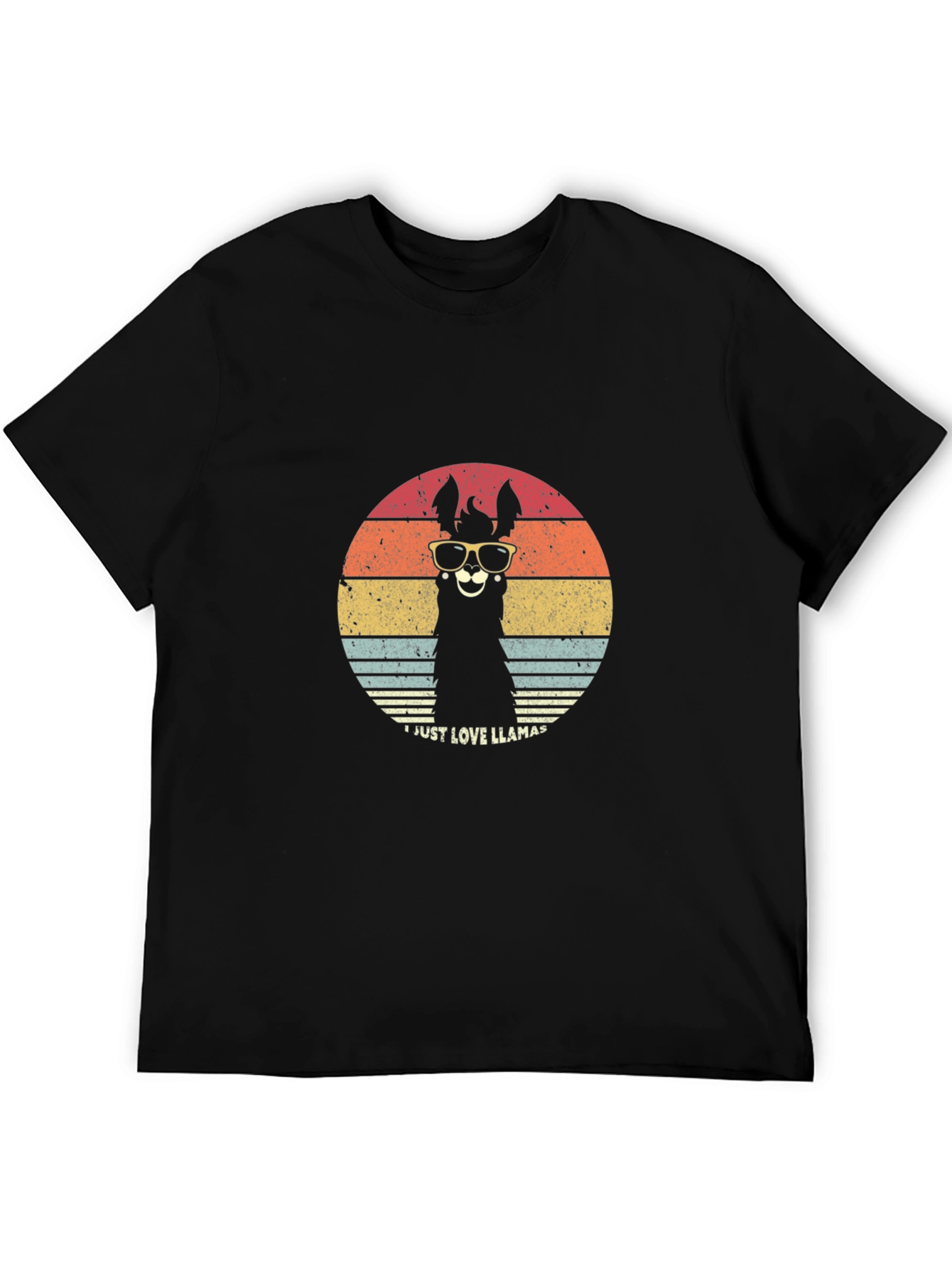 Retro Llama T-Shirt - Just Love Llamas!