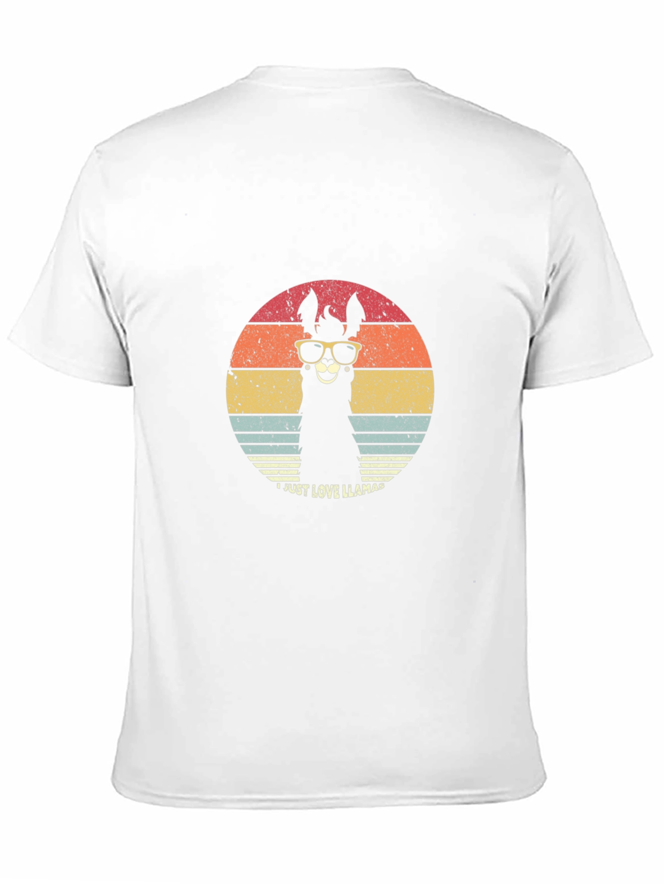 Retro Llama T-Shirt - Just Love Llamas!