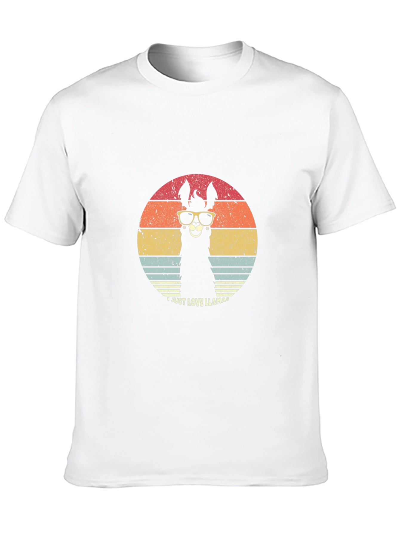 Retro Llama T-Shirt - Just Love Llamas!