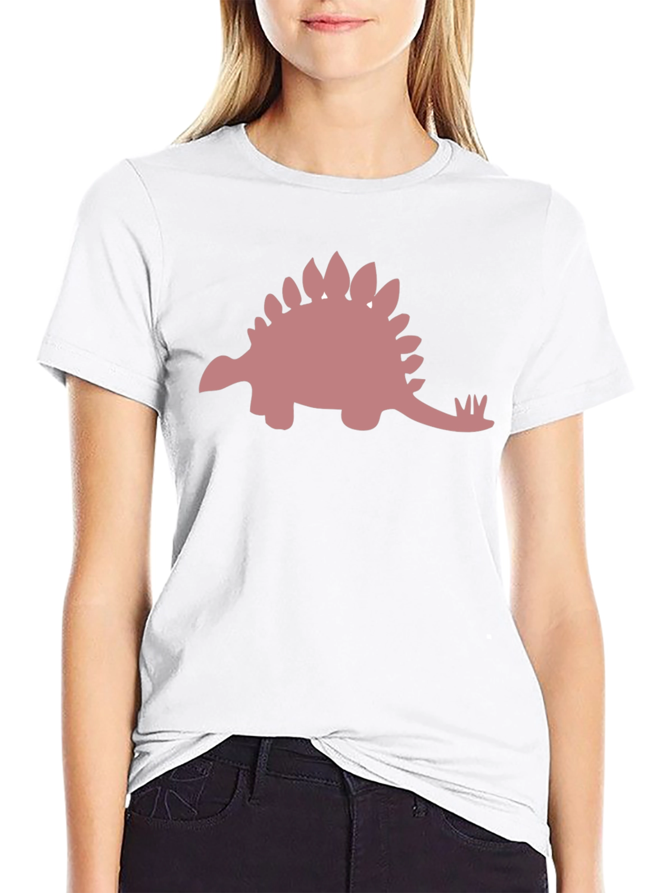 Dino Graphic Tee - Black Casual T-Shirt