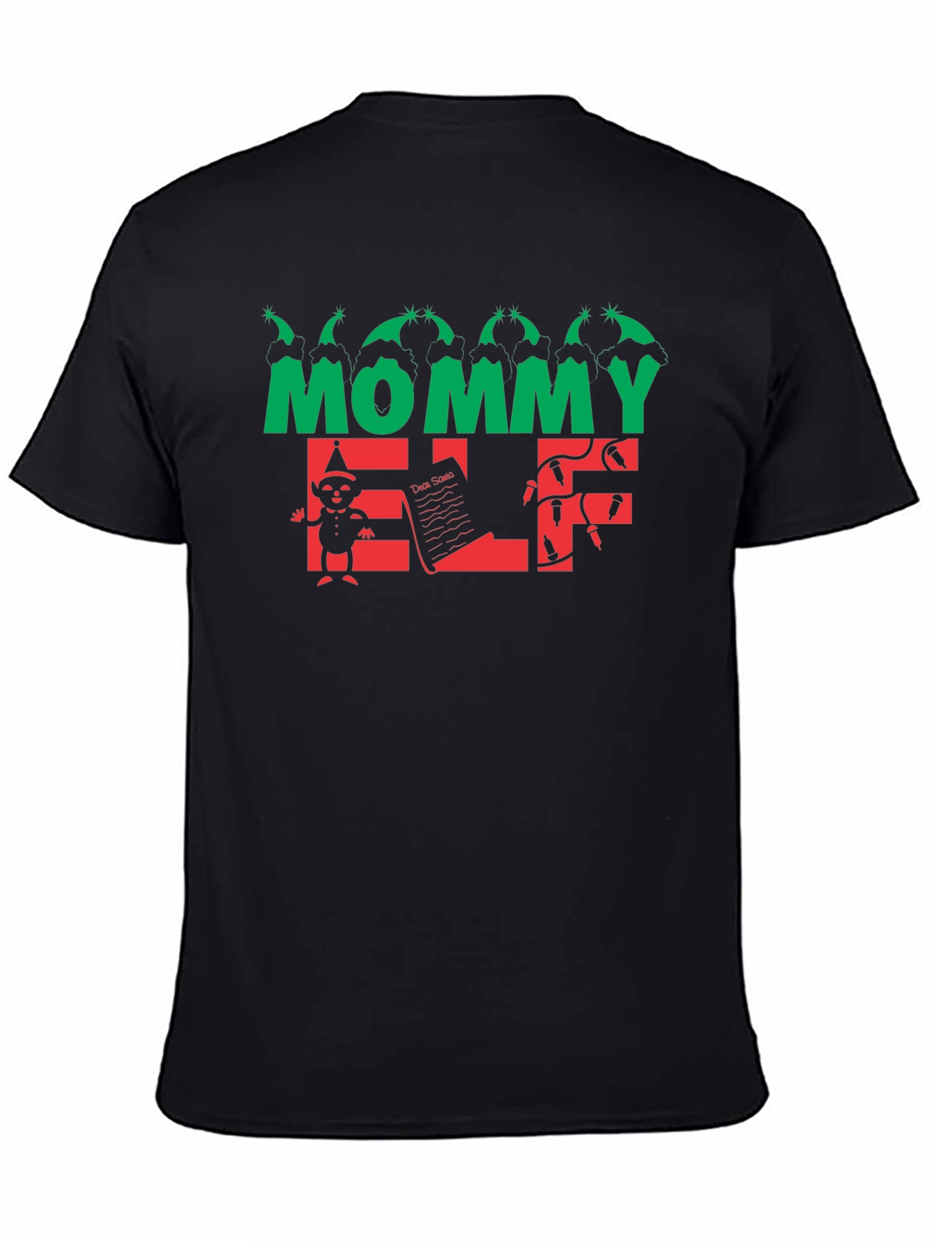 Mommy Elf Christmas T-Shirt - Holiday Apparel