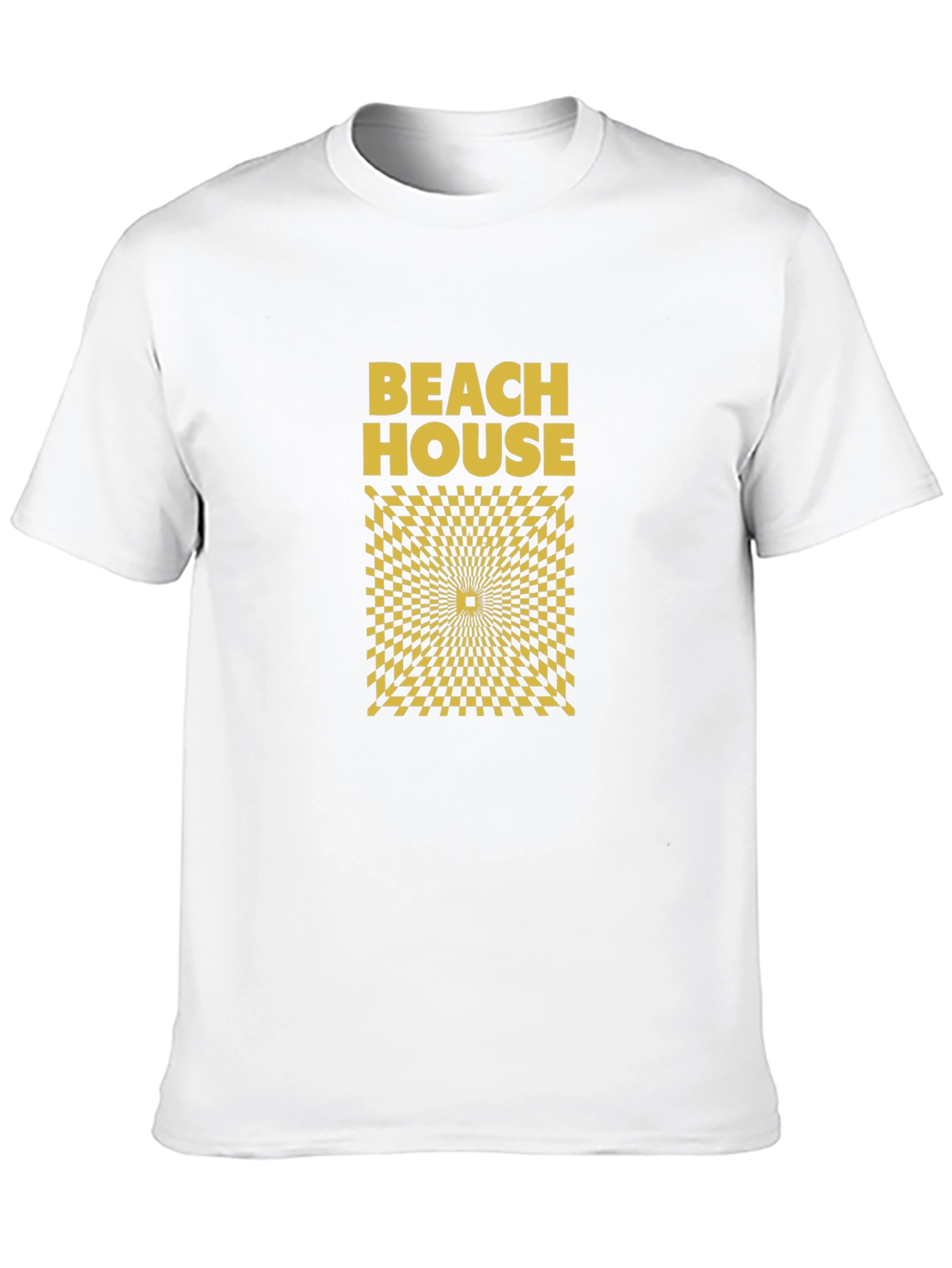 Beach House Graphic Tee - Mens Black T-Shirt