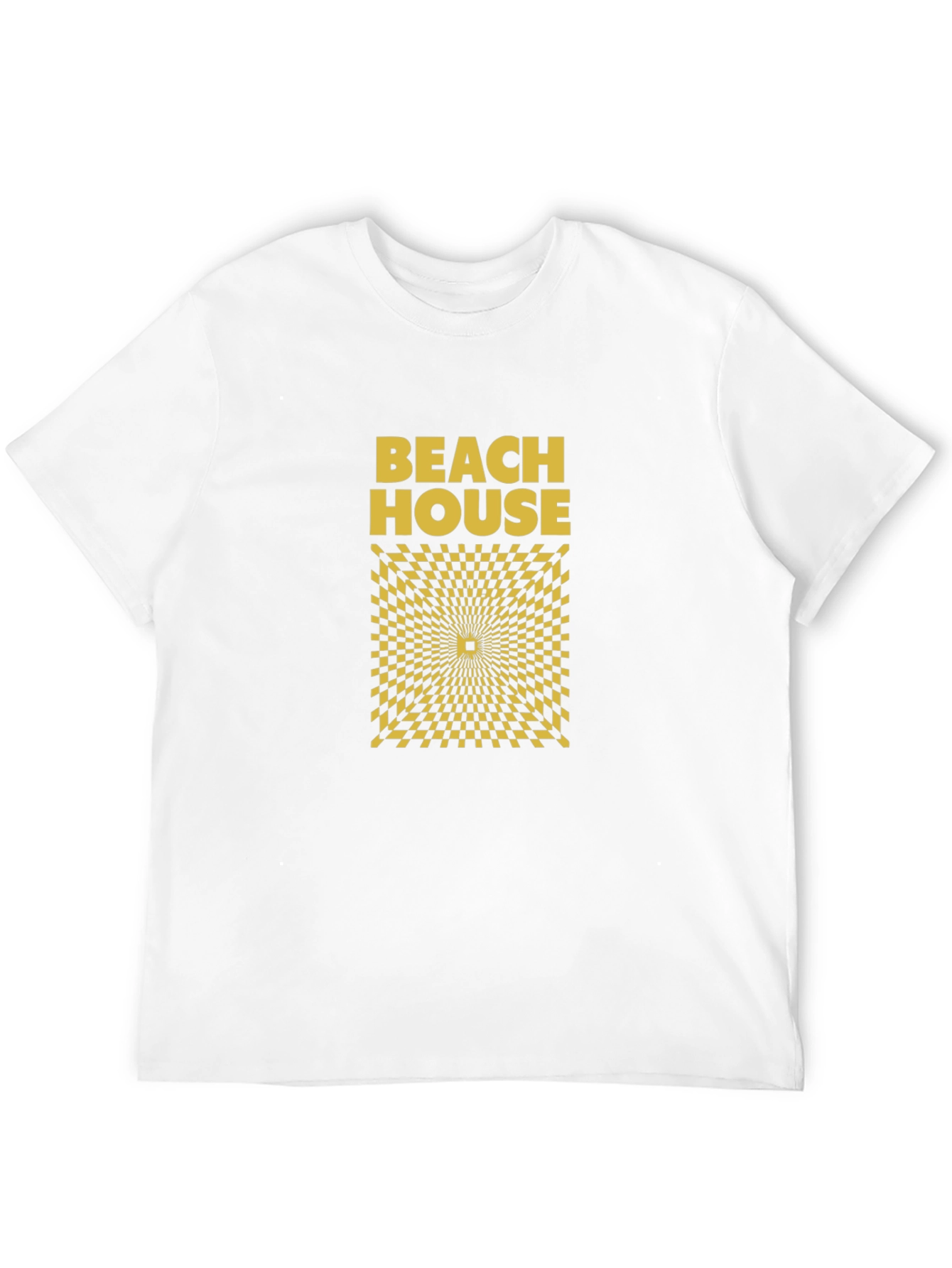 Beach House Graphic Tee - Mens Black T-Shirt