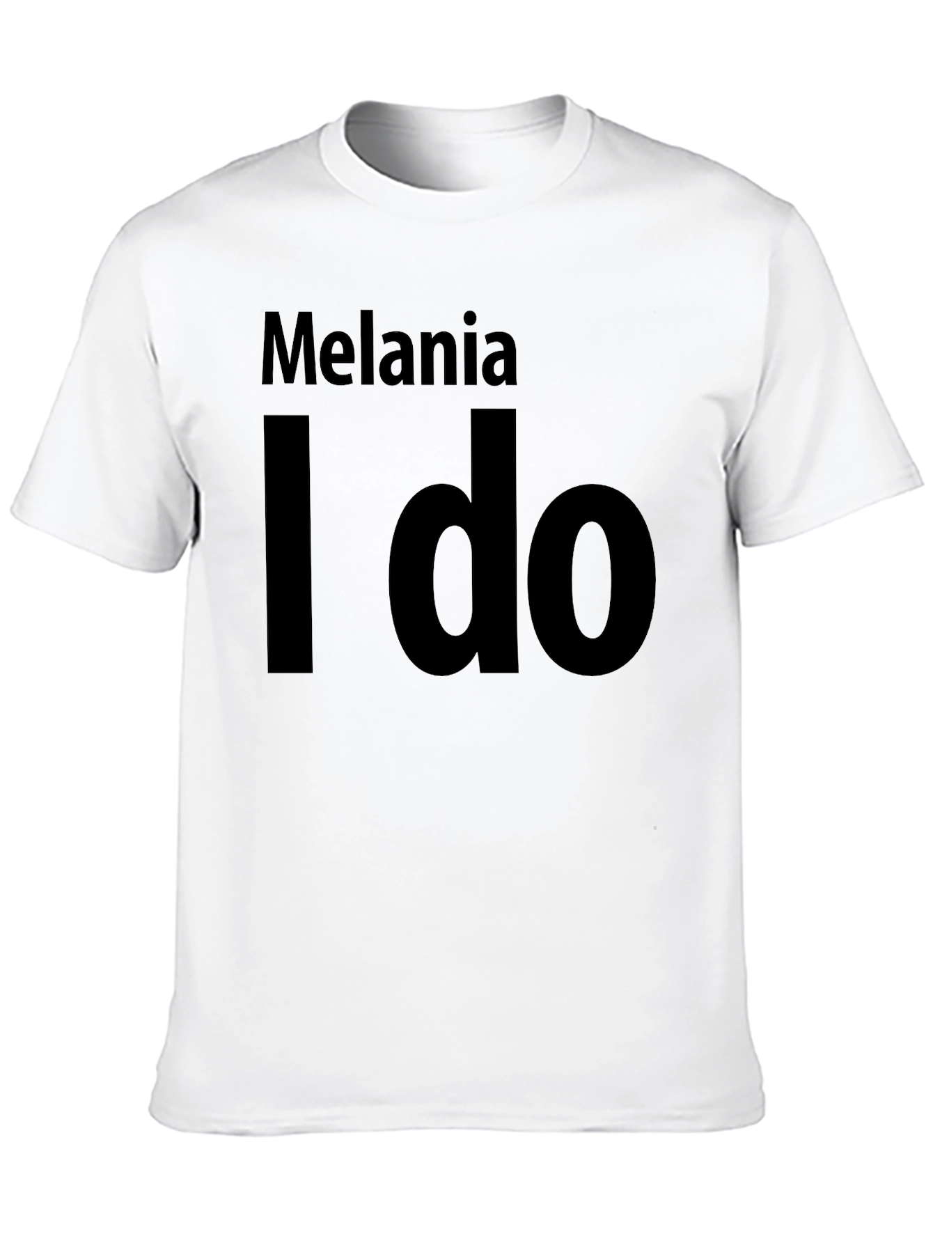 Melania I Do Black T-Shirt
