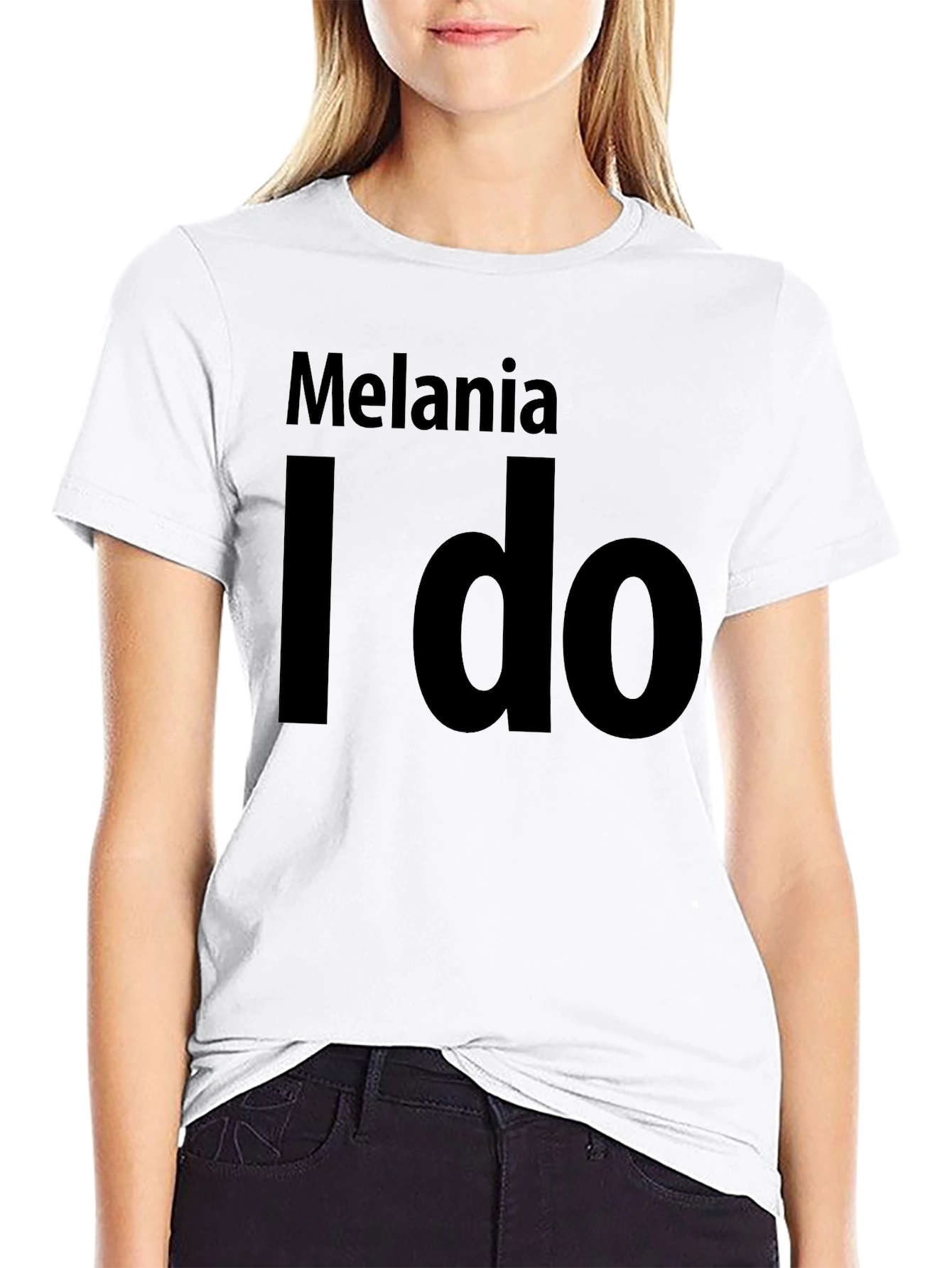 Melania I Do Black T-Shirt