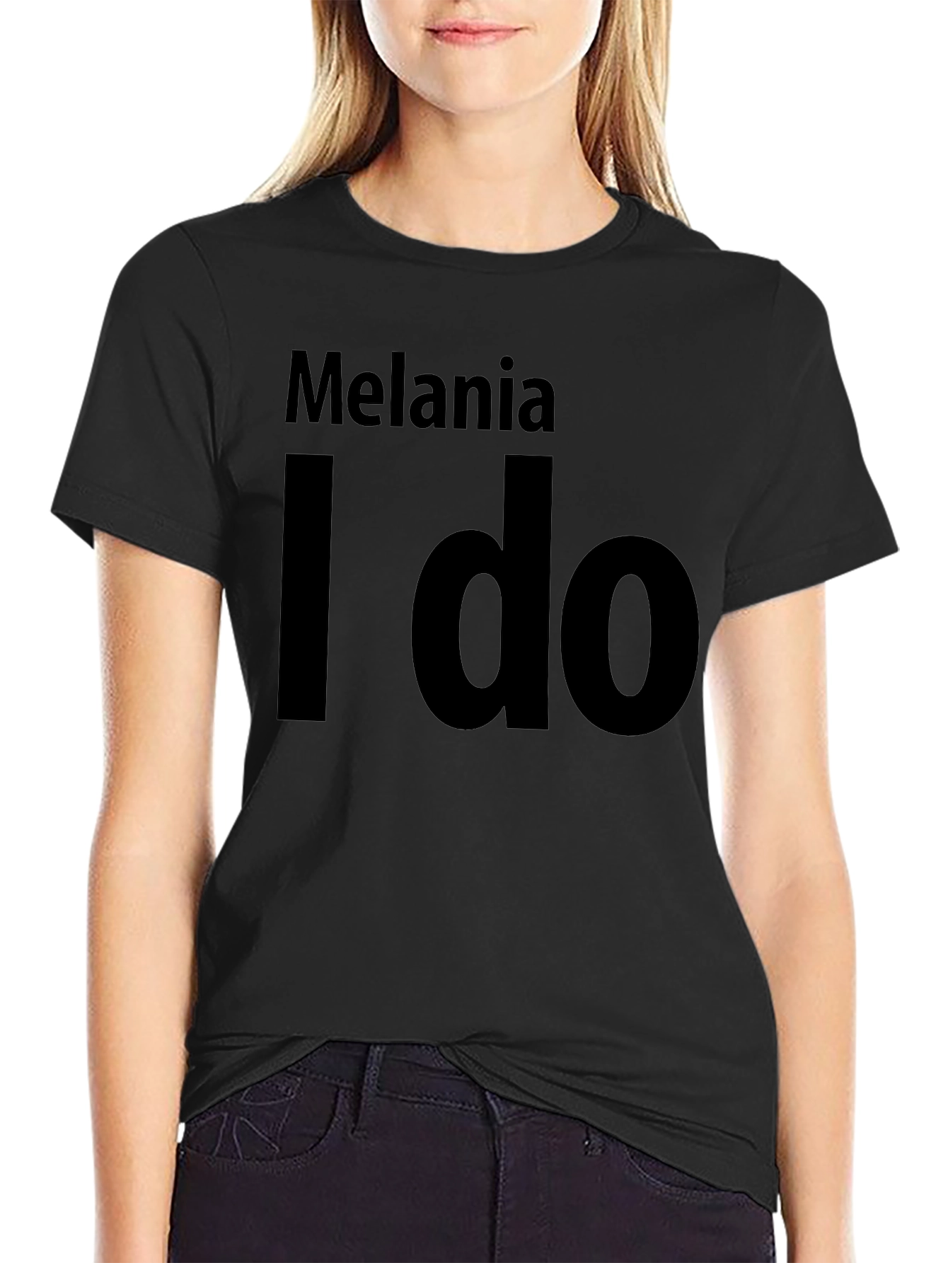 Melania I Do Black T-Shirt