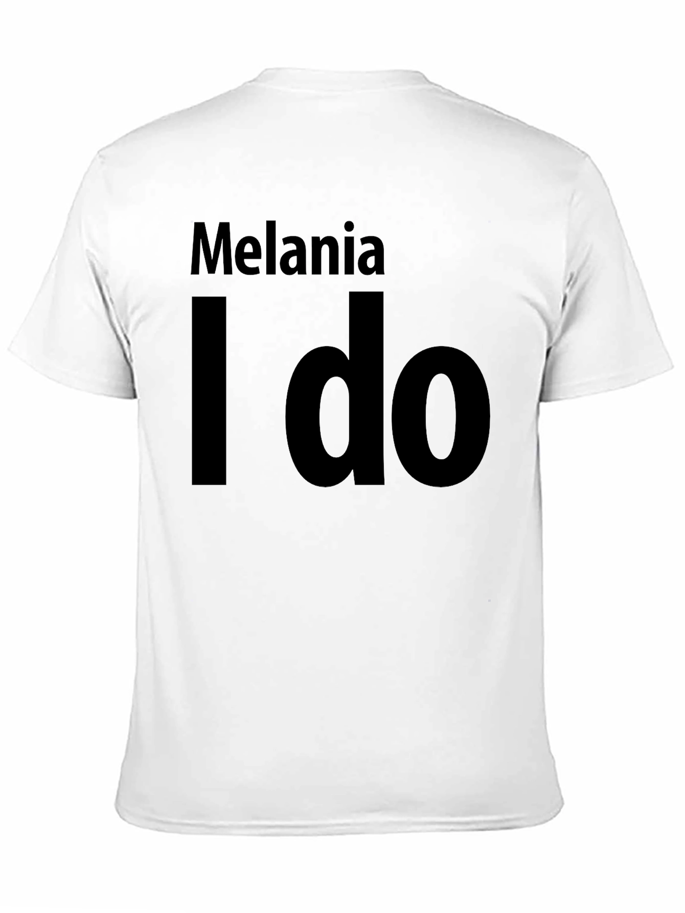 Melania I Do Black T-Shirt