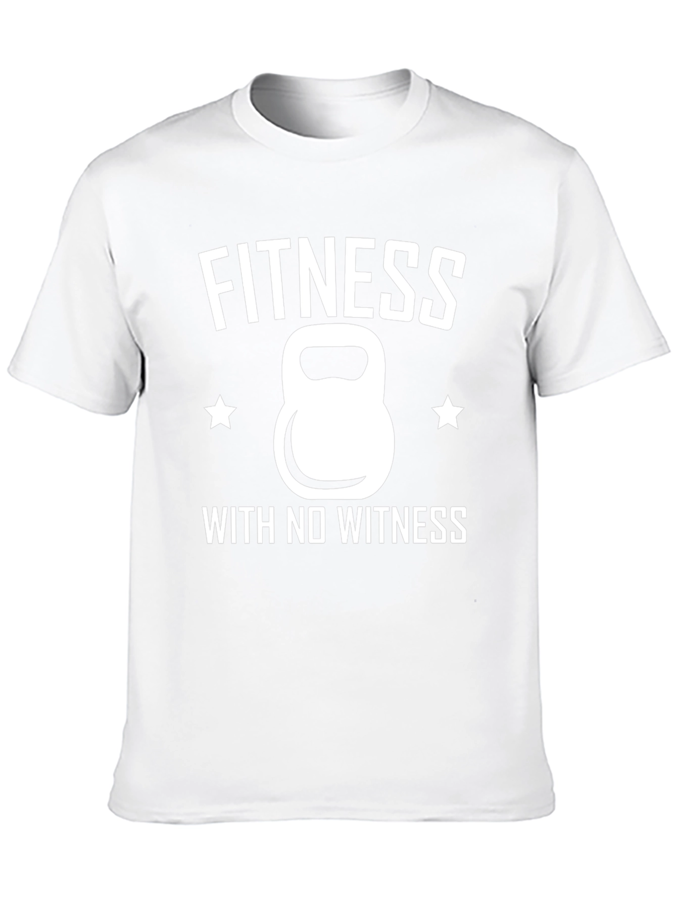 Fitness With No Witness Graphic T-Shirt