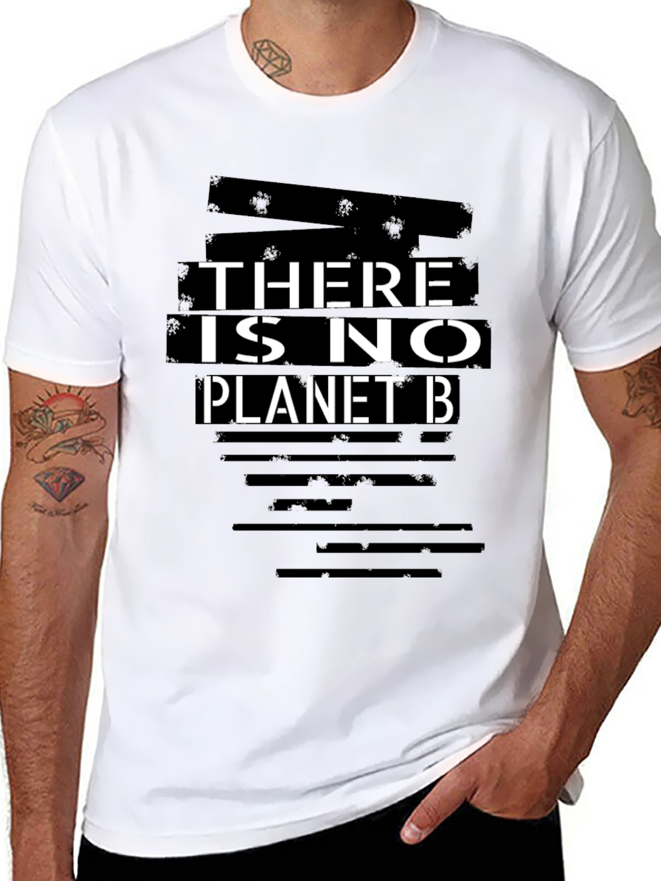 There is No Planet B Graphic Tee - Black