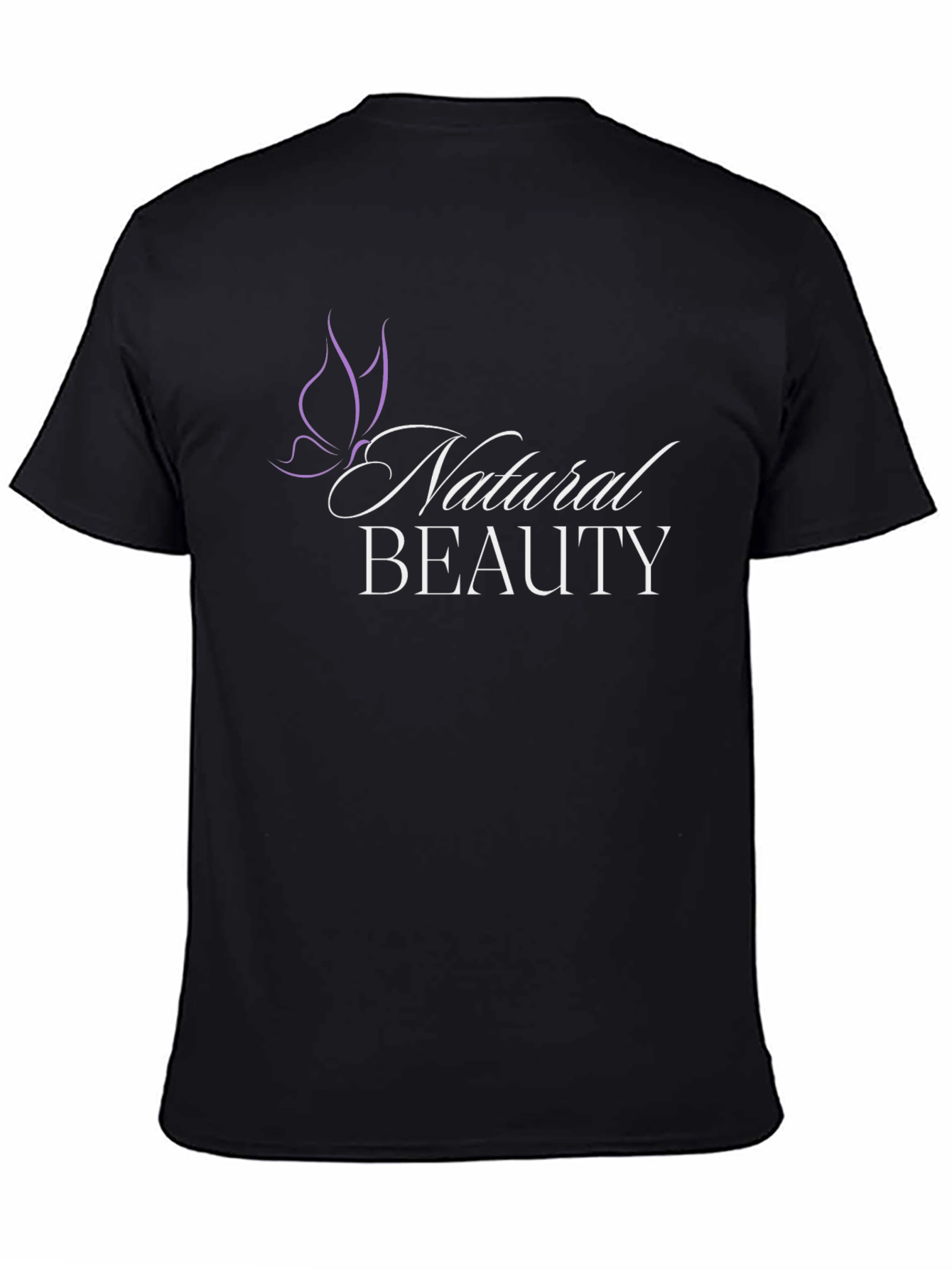 Natural Beauty Graphic T-Shirt - Black